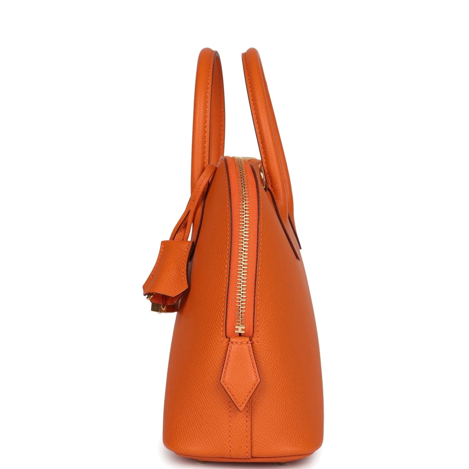 Hermes 1923 Bolide 25 Orange Epsom Gold Hardware — фото 7