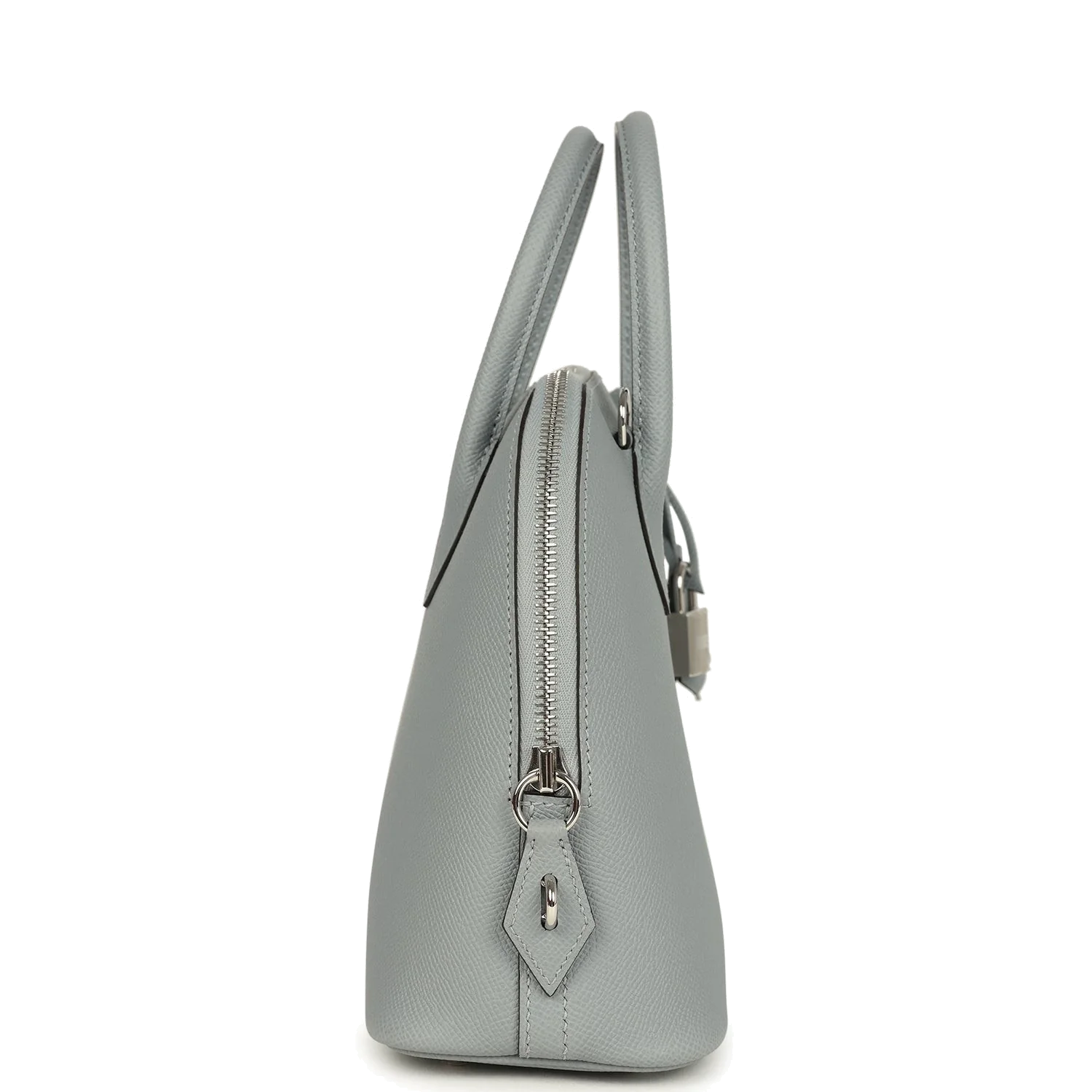 Hermes 1923 Bolide 25 Gris Pantin Epsom Palladium Hardware — фото 4