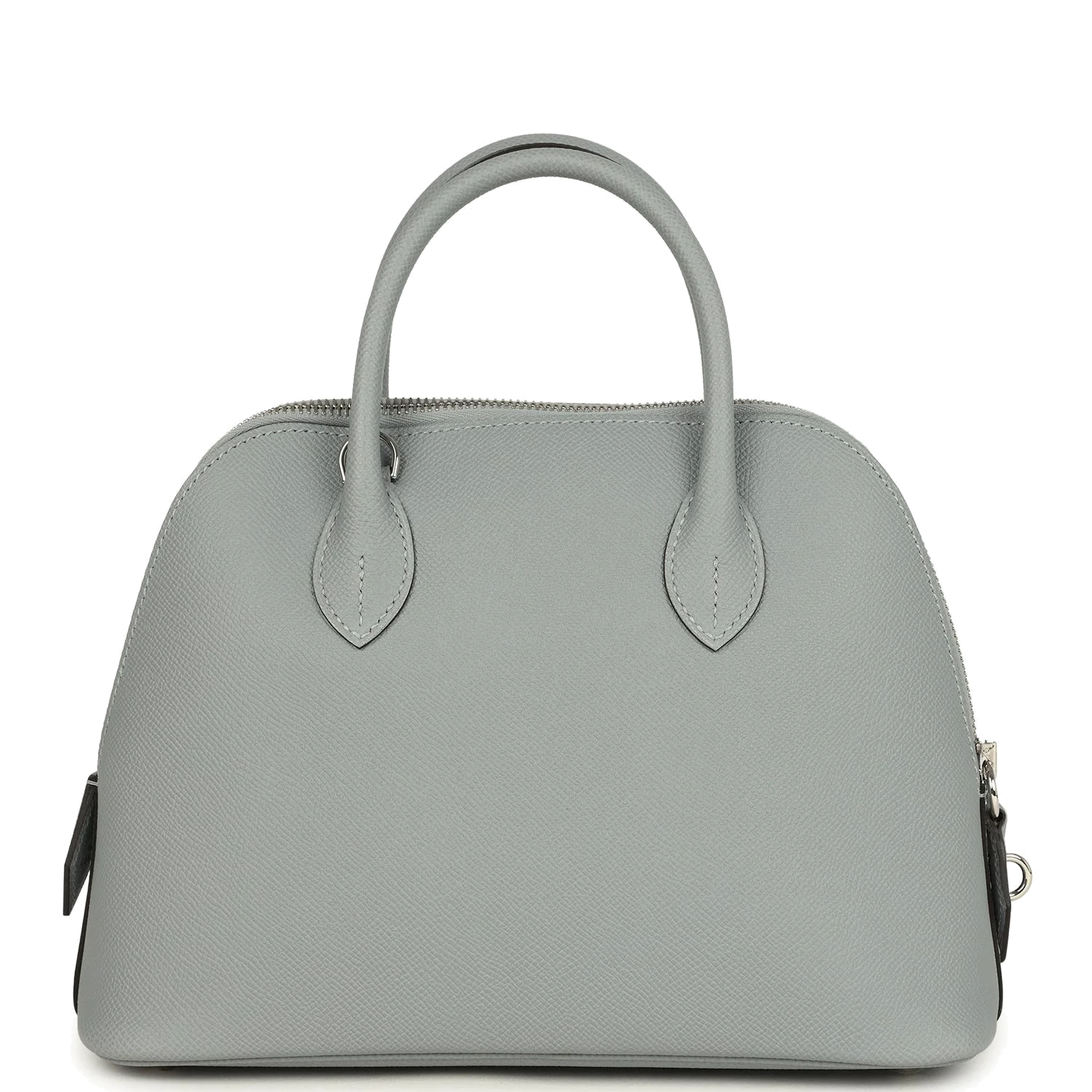 Hermes 1923 Bolide 25 Gris Pantin Epsom Palladium Hardware — фото 5