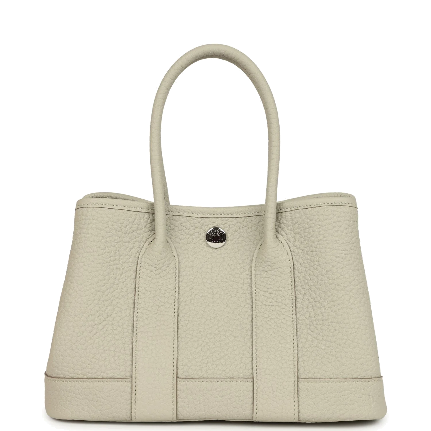 Hermes Garden Party Neo 23 Beton Negonda Palladium Hardware — фото 6