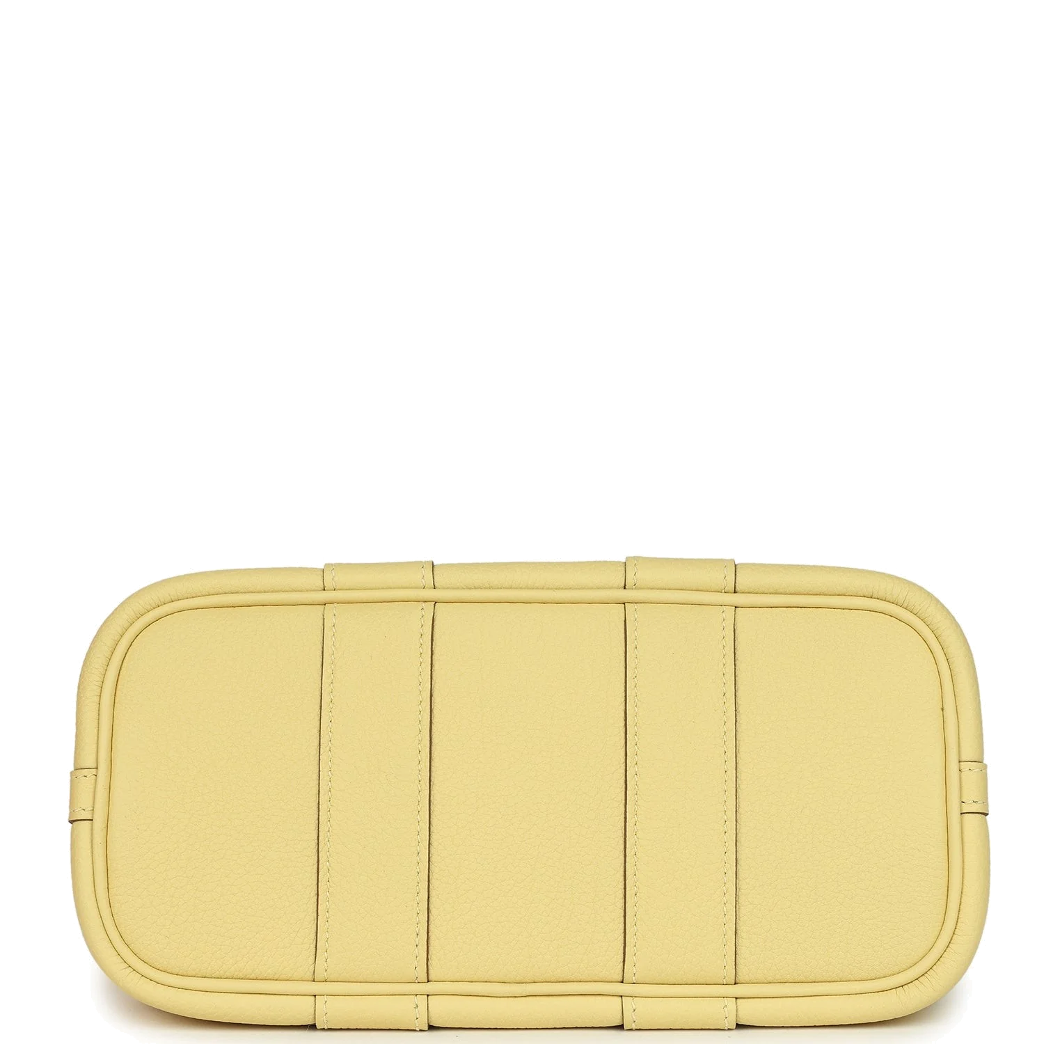 Hermes Garden Party Neo 23 Jaune Poussin Togo Palladium Hardware — фото 7