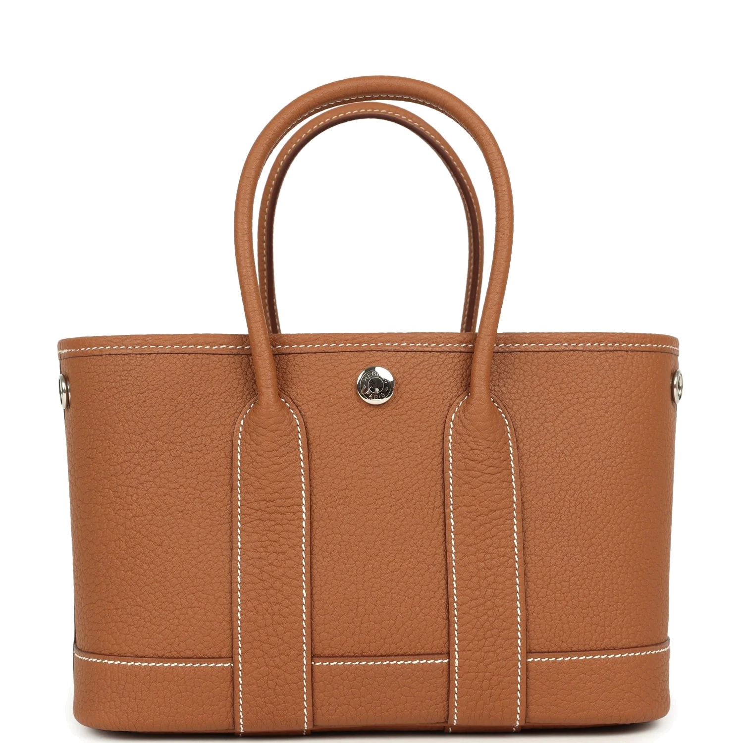 Hermes Garden Party Neo 23 Gold Negonda Palladium Hardware — фото 5
