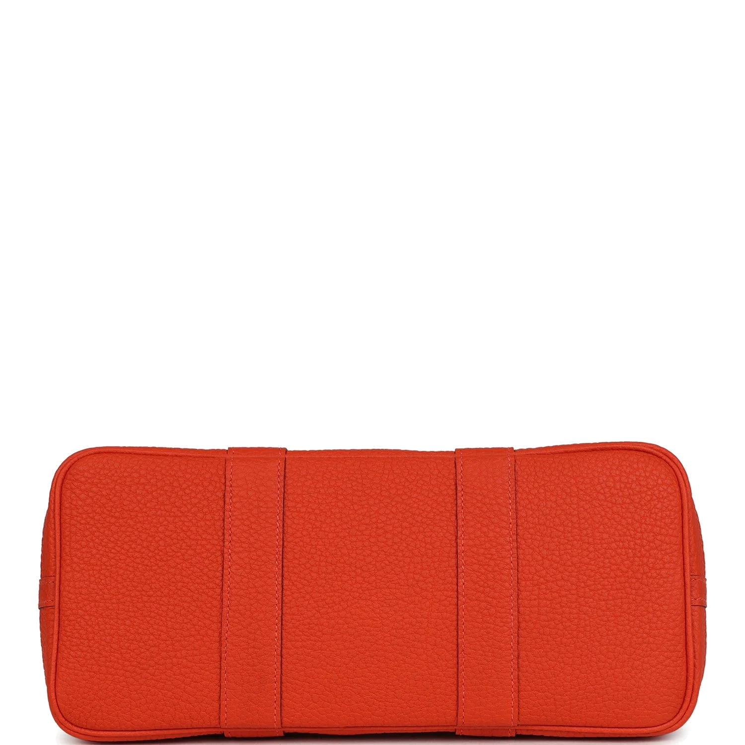 Hermes Garden Party 30 Rubis Officier Canvas and Capucine Negonda Palladium Hardware — фото 7