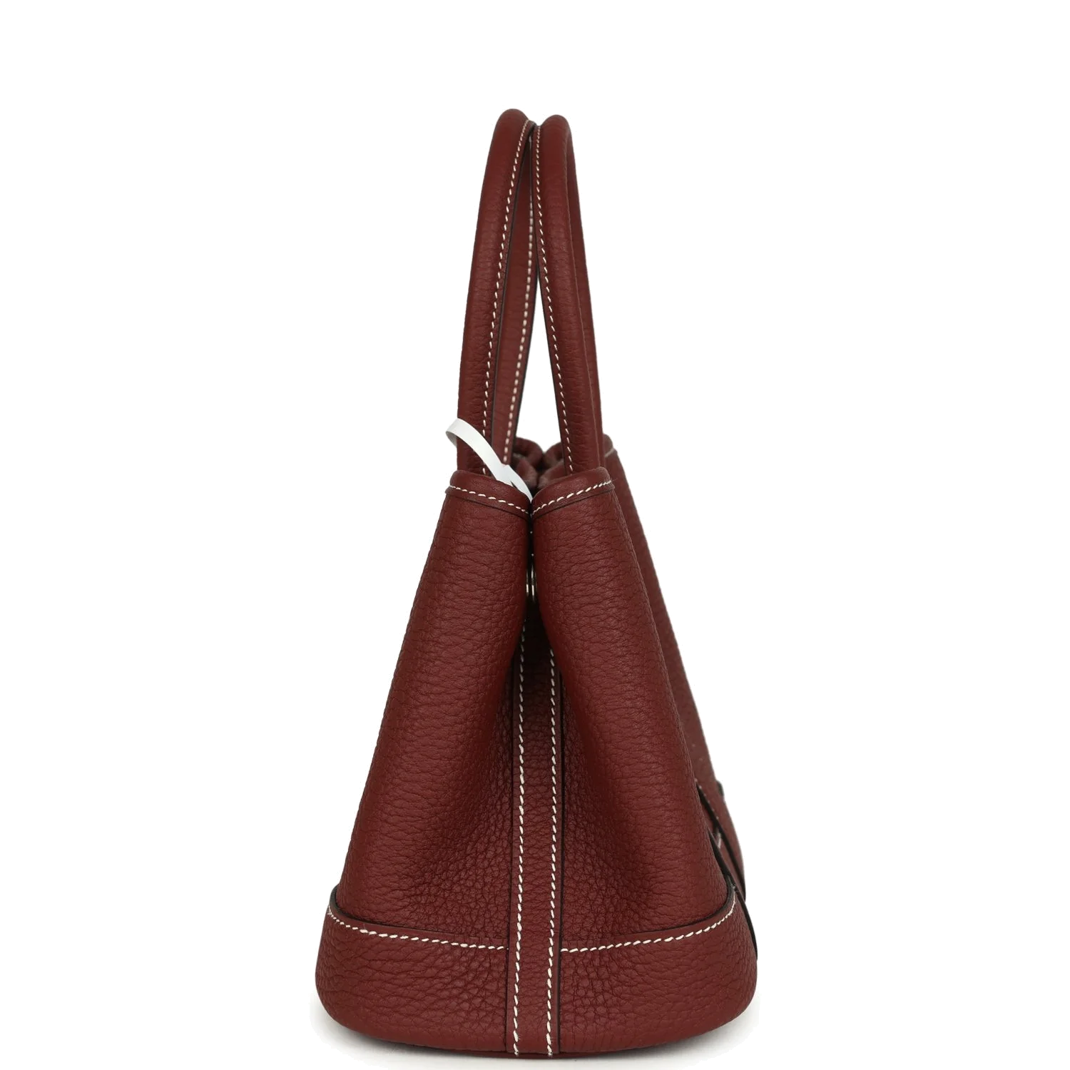 Hermes Garden Party Neo 23 Rouge H Negonda Palladium Hardware — фото 4