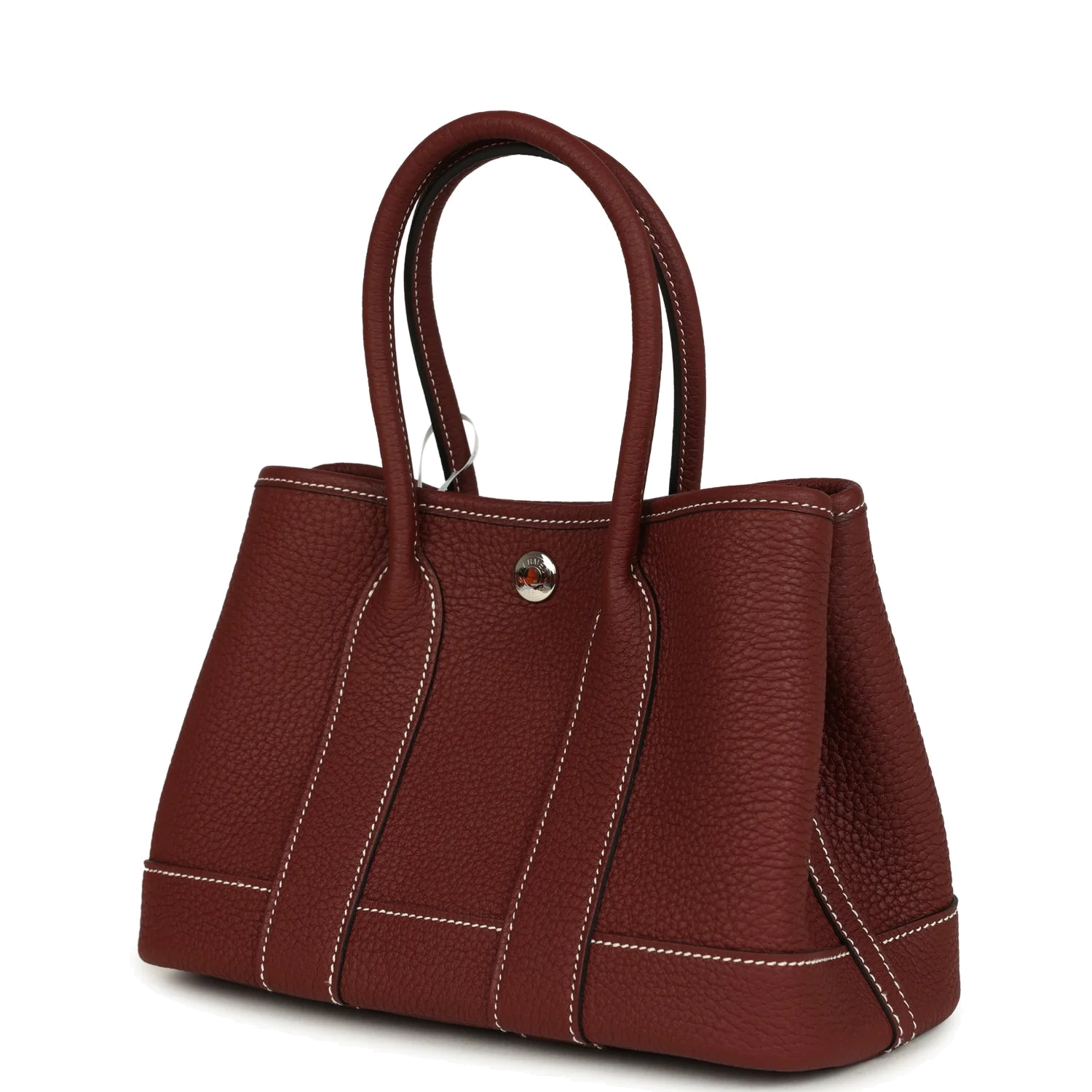 Hermes Garden Party Neo 23 Rouge H Negonda Palladium Hardware — фото 6