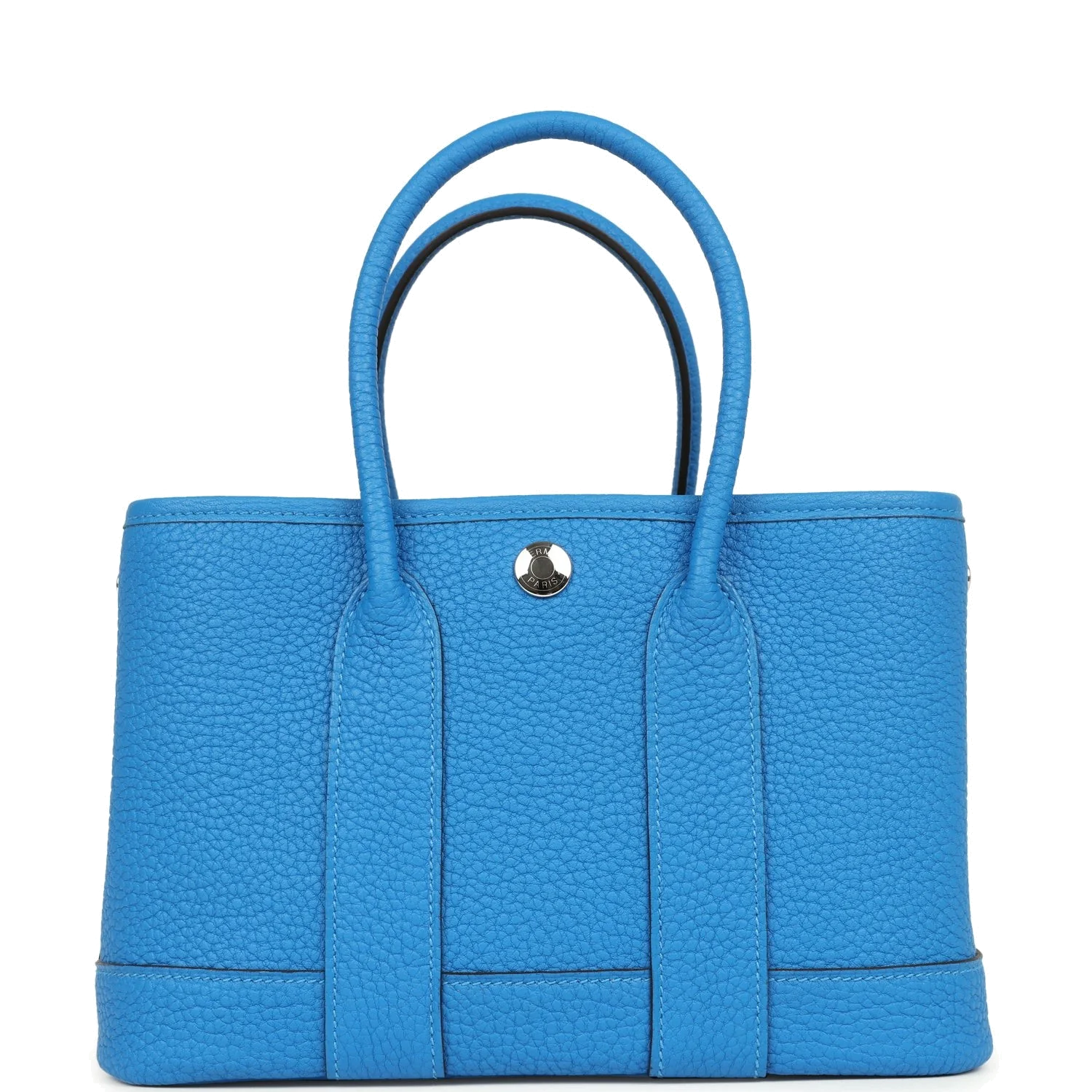 Hermes Garden Party Neo 23 Bleu Hydra Negonda Palladium Hardware — фото 2