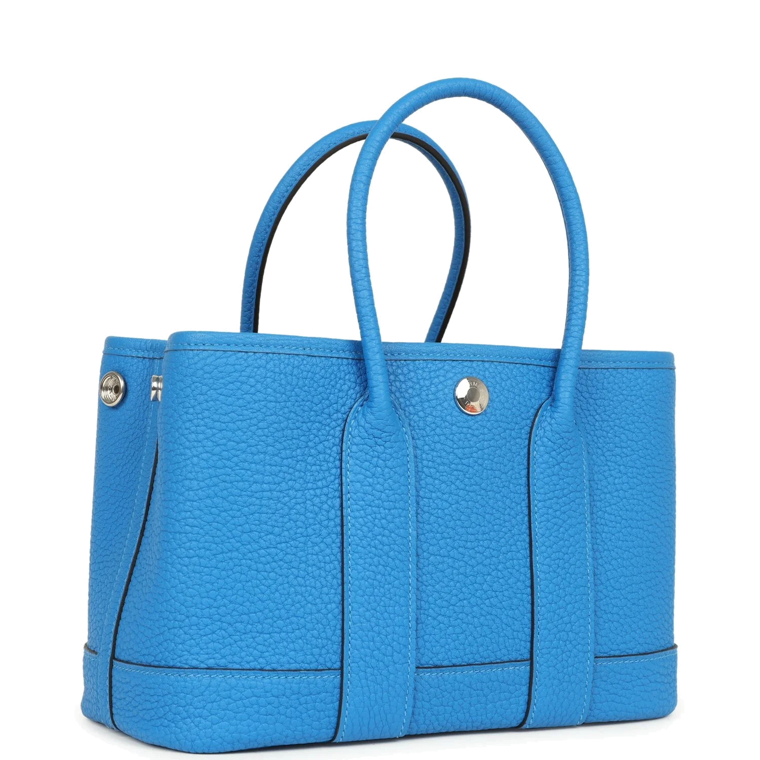 Hermes Garden Party Neo 23 Bleu Hydra Negonda Palladium Hardware — фото 3