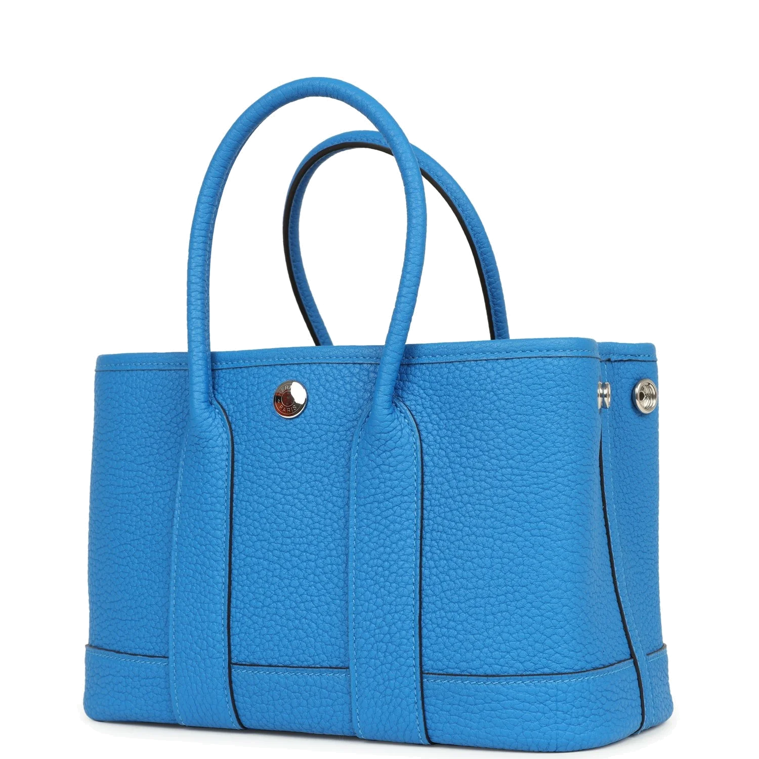 Hermes Garden Party Neo 23 Bleu Hydra Negonda Palladium Hardware — фото 6