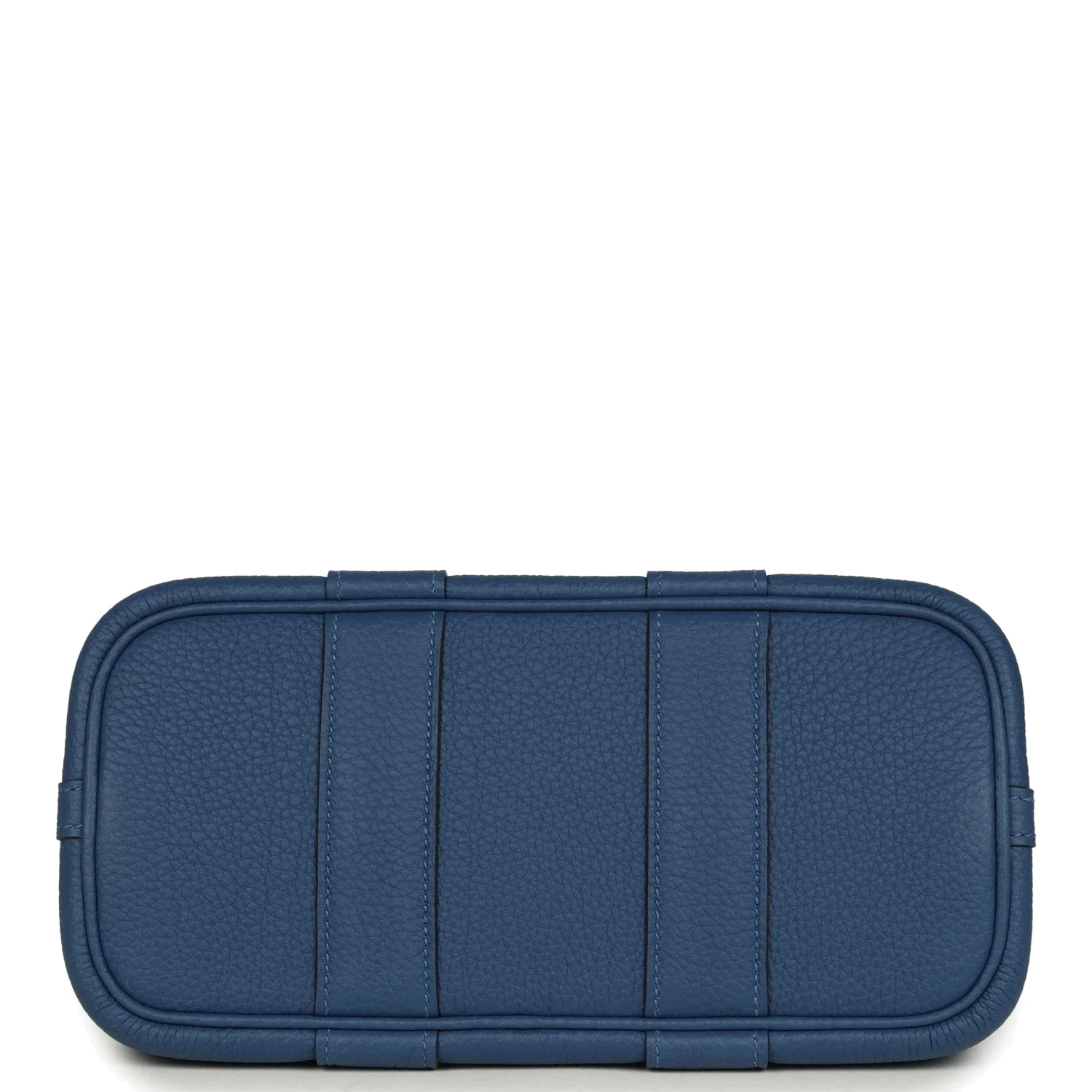 Hermes Garden Party Neo 23 Bleu Tie Togo Palladium Hardware — фото 7