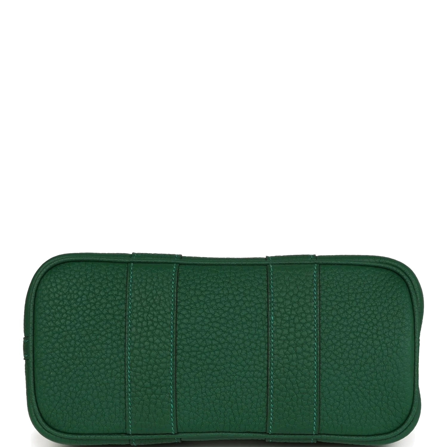 Hermes Garden Party Neo 23 Vert Moyen-Ecru Toile H Canvas and Vert Moyen Negonda Palladium Hardware — фото 7
