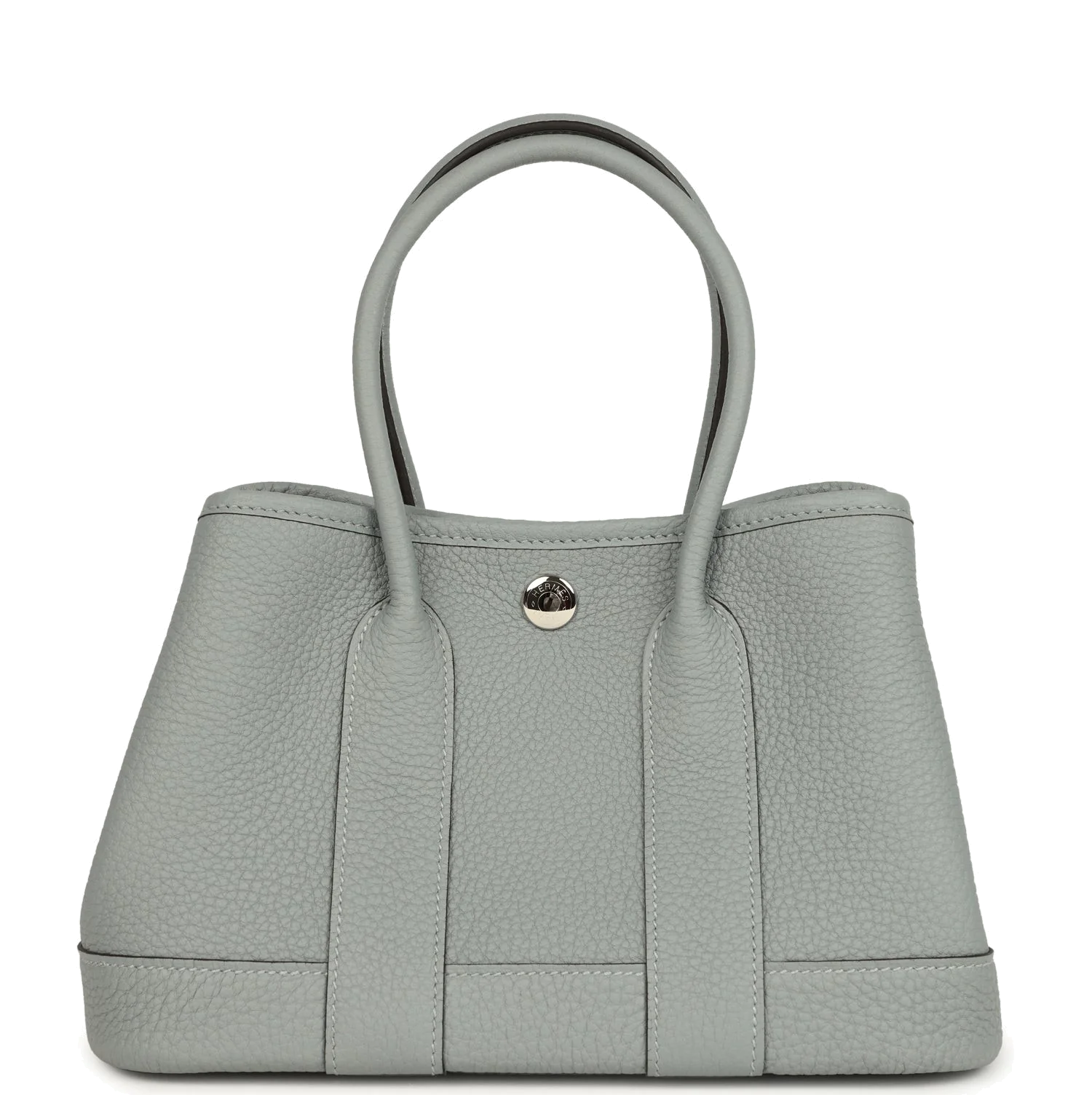 Hermes Garden Party Neo 23 Gris Pantin Negonda Palladium Hardware