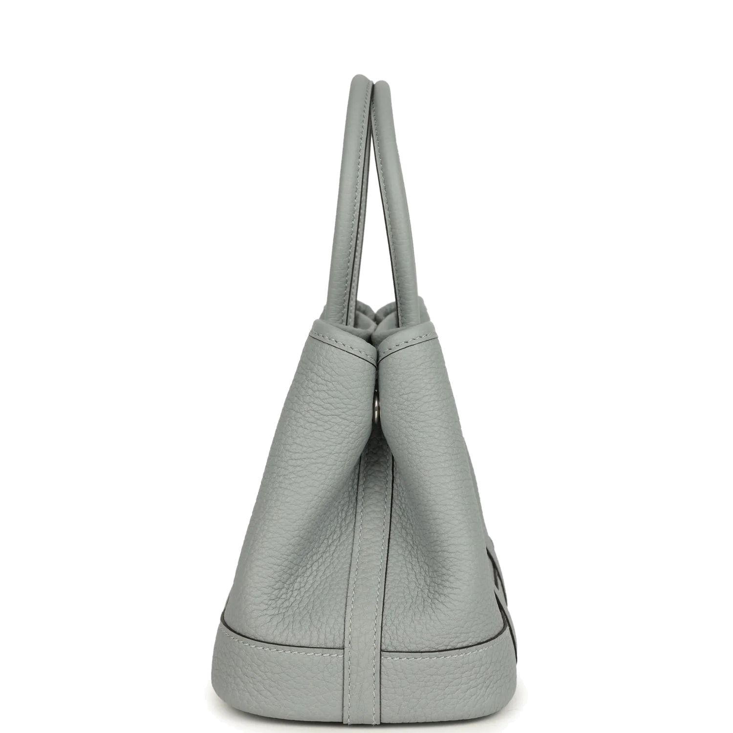 Hermes Garden Party Neo 23 Gris Pantin Negonda Palladium Hardware — фото 4