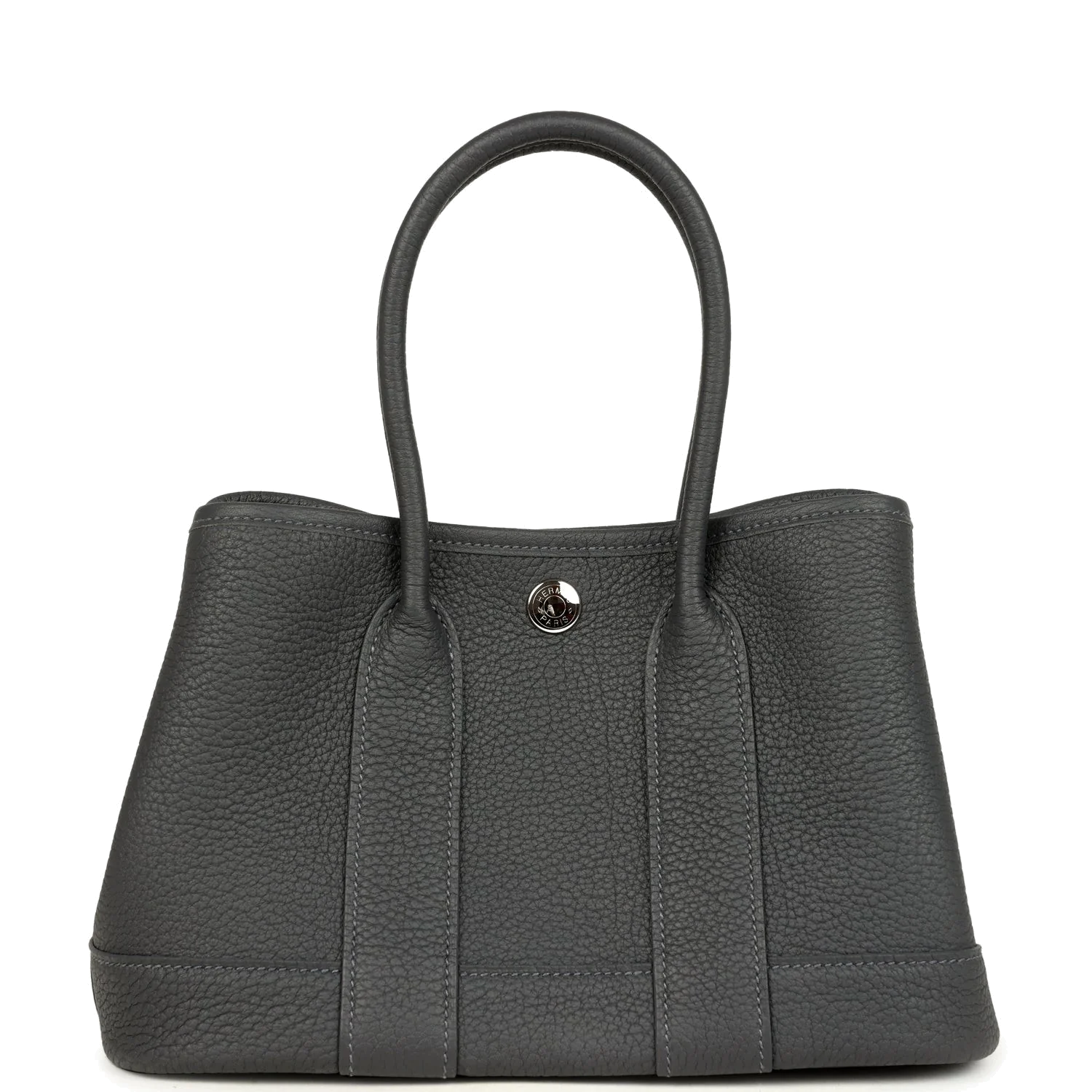 Hermes Garden Party Neo 23 Ardoise Negonda Palladium Hardware — фото 2