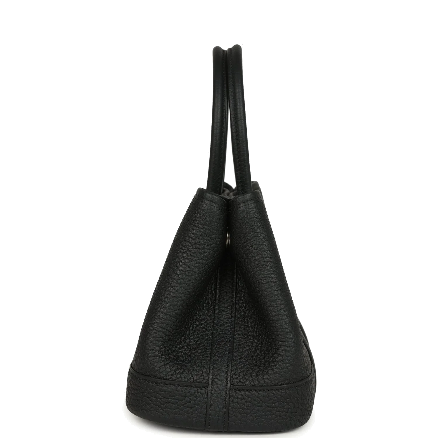 Hermes Garden Party Neo 23 Black Negonda Palladium Hardware — фото 5