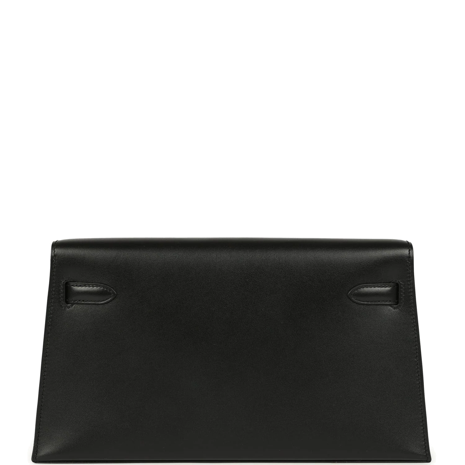 Hermes Kelly Elan "Cheval De Bois" Black and Multi Tadelakt Palladium Hardware — фото 5