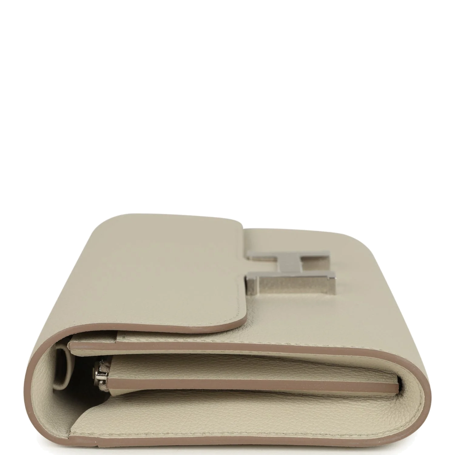 Hermes Constance To Go Wallet Beton Evercolor Palladium Hardware — фото 4