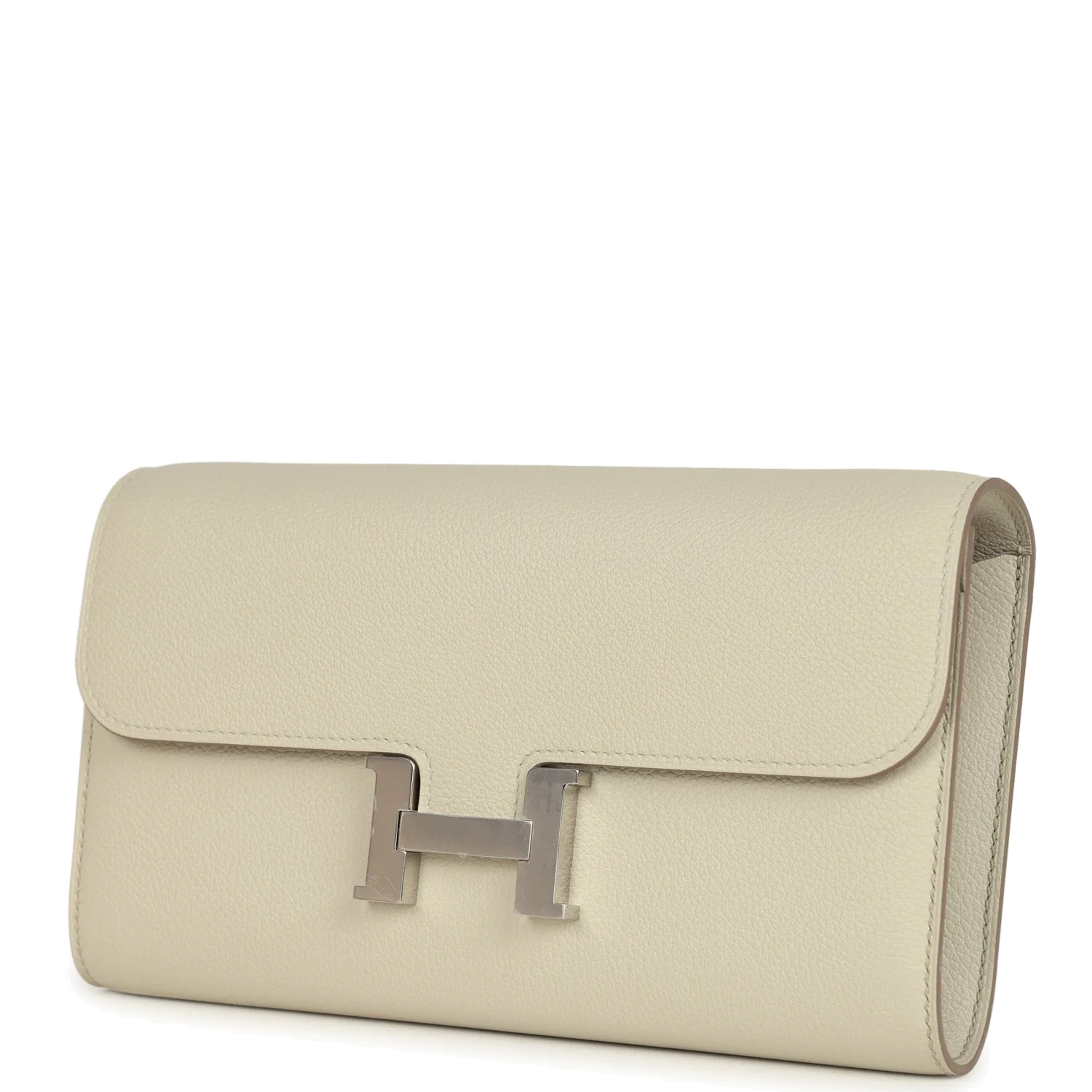 Hermes Constance To Go Wallet Beton Evercolor Palladium Hardware — фото 6