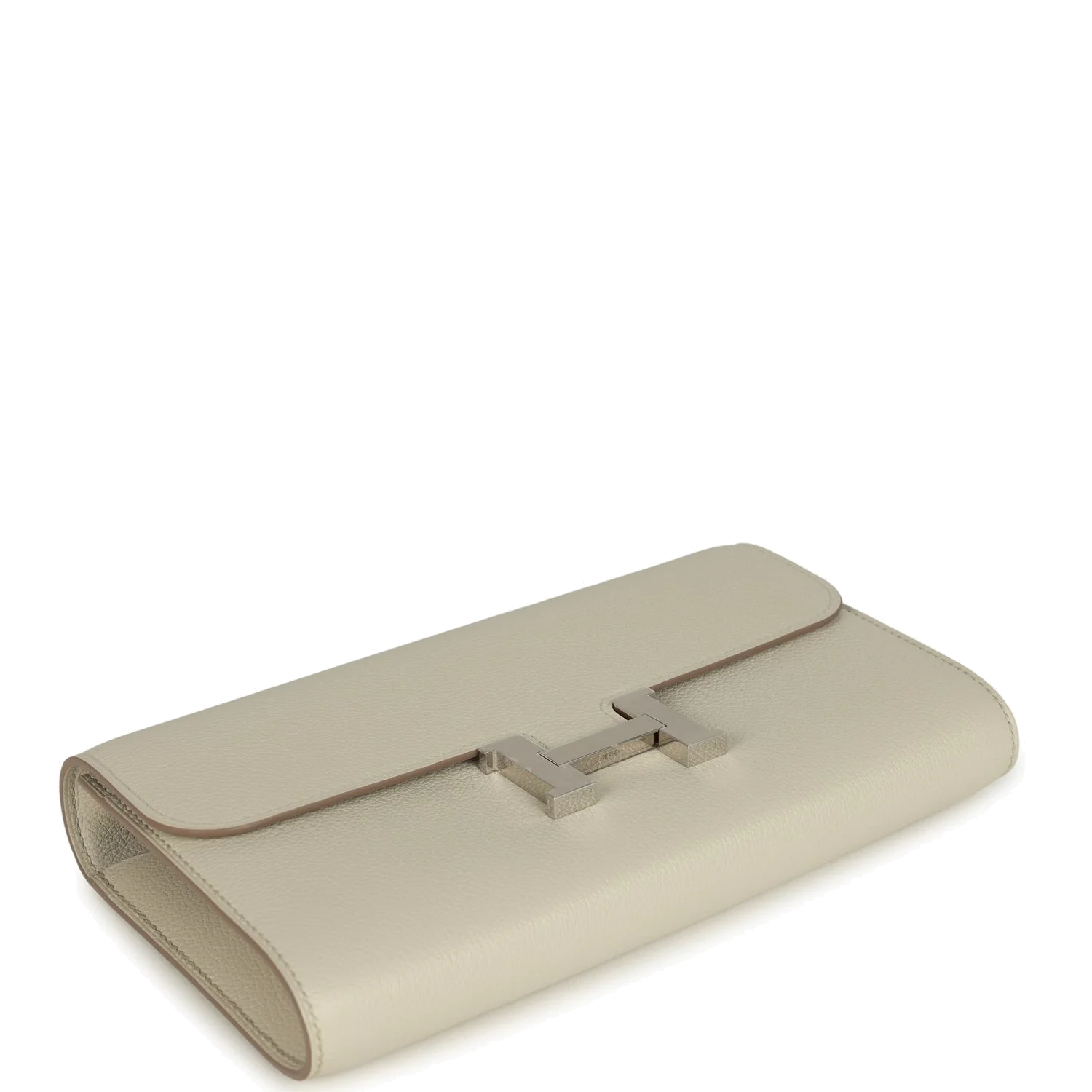 Hermes Constance To Go Wallet Beton Evercolor Palladium Hardware — фото 7
