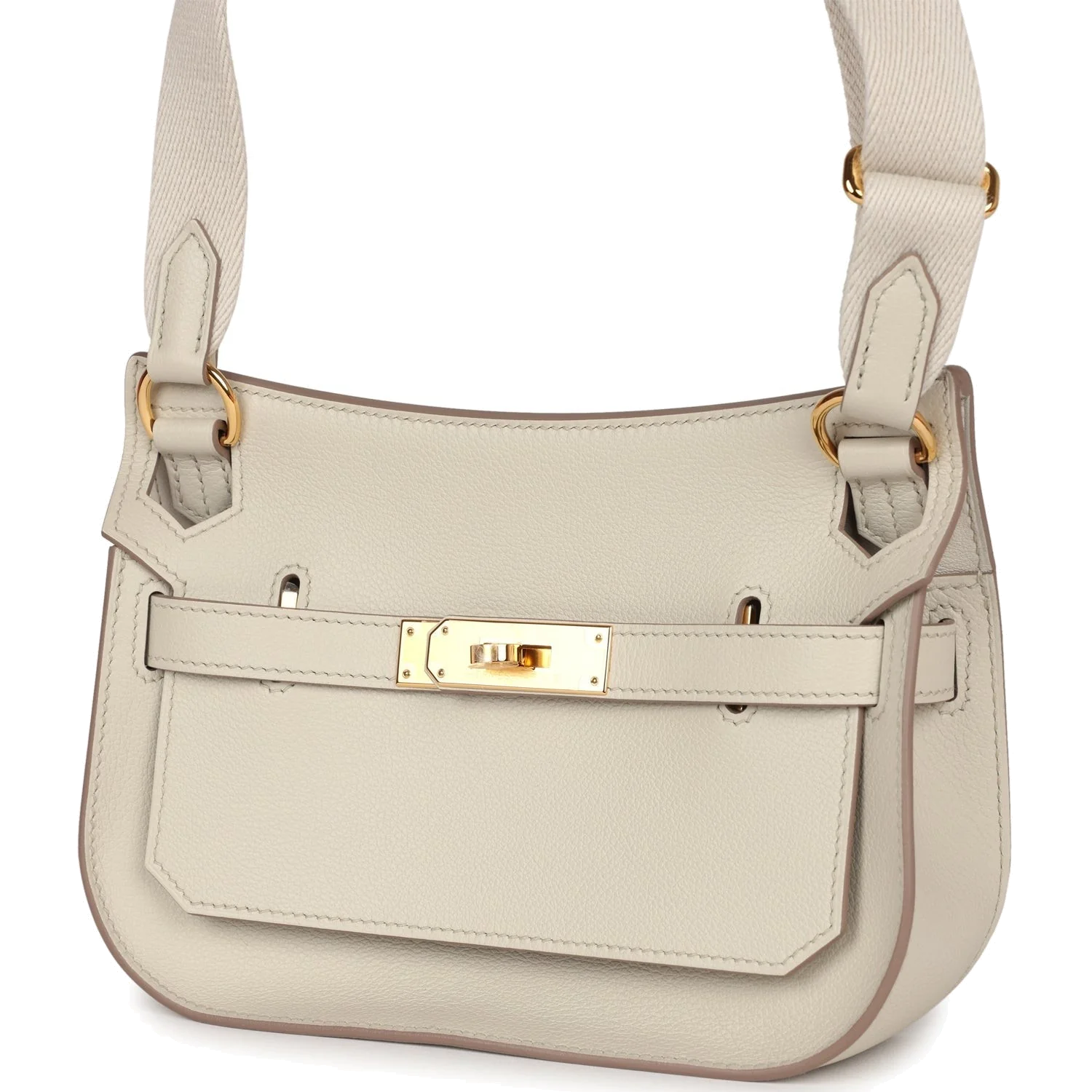 Hermes Mini Jypsiere Beton Evercolor Gold Hardware — фото 6