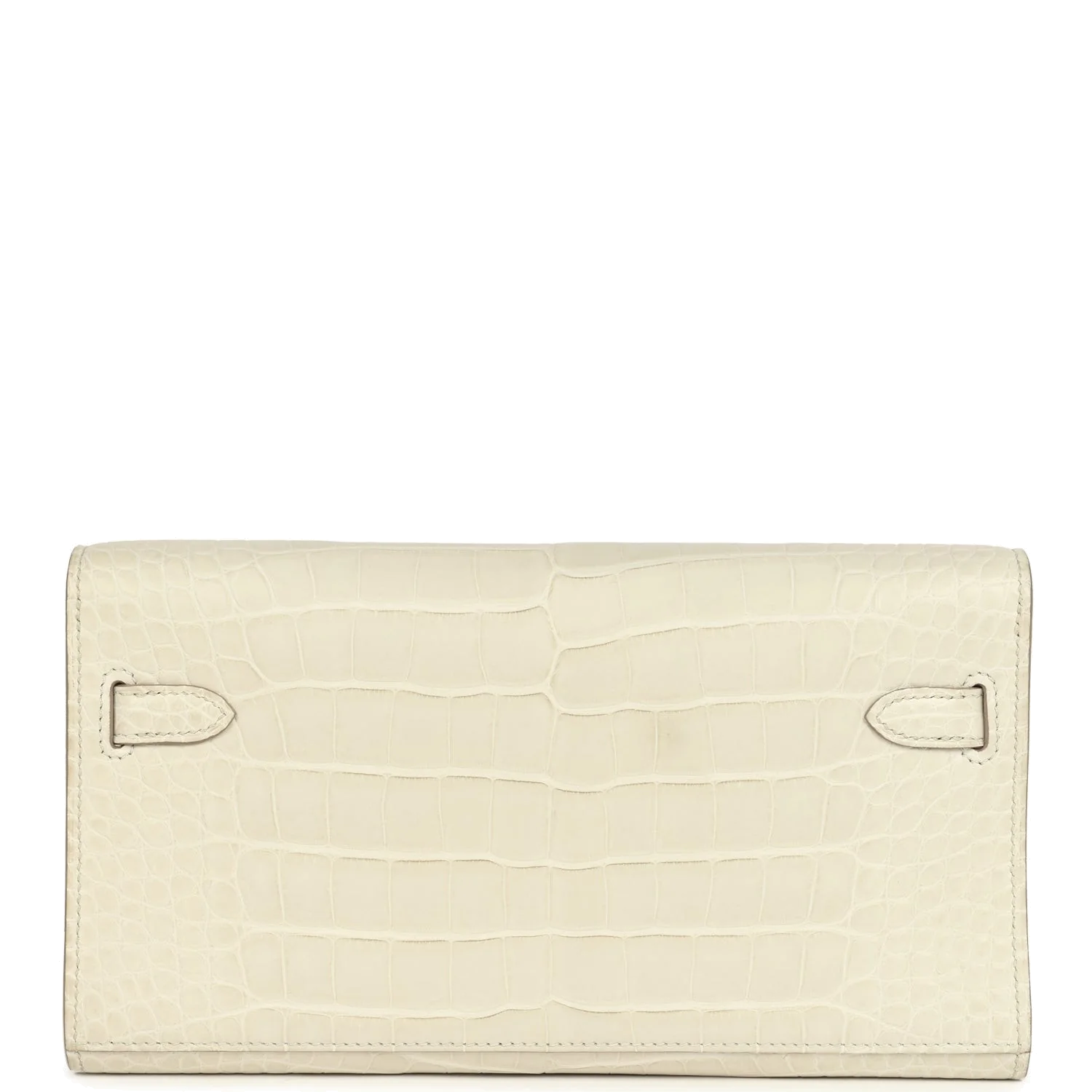 Hermes Kelly Wallet To Go Beton Matte Alligator Gold Hardware — фото 5