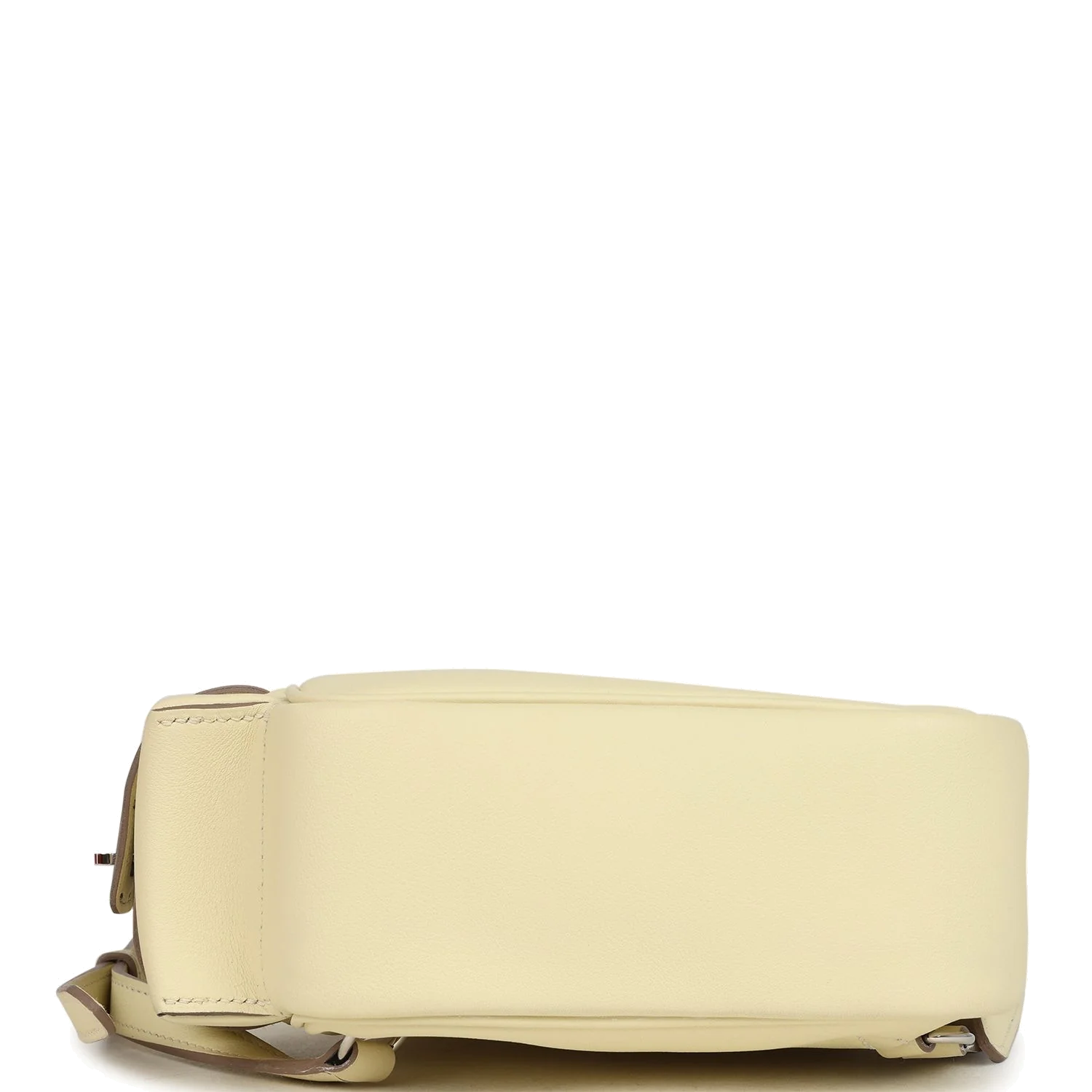 Hermes Mini Kelly Jump Backpack Jaune Milton Swift Palladium Hardware — фото 8