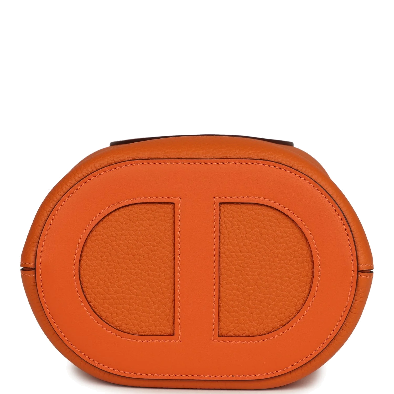 Hermes In-The-Loop 18 Orange Clemence and Swift Palladium Hardware — фото 6