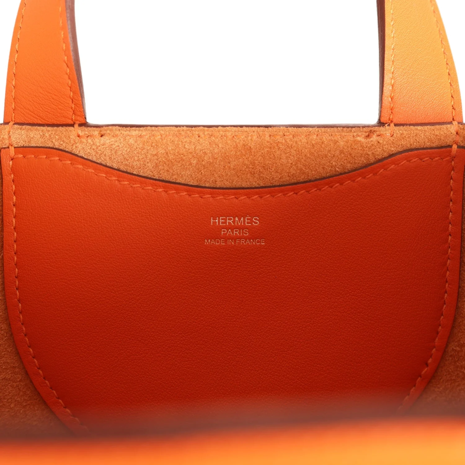 Hermes In-The-Loop 18 Orange Clemence and Swift Palladium Hardware — фото 8