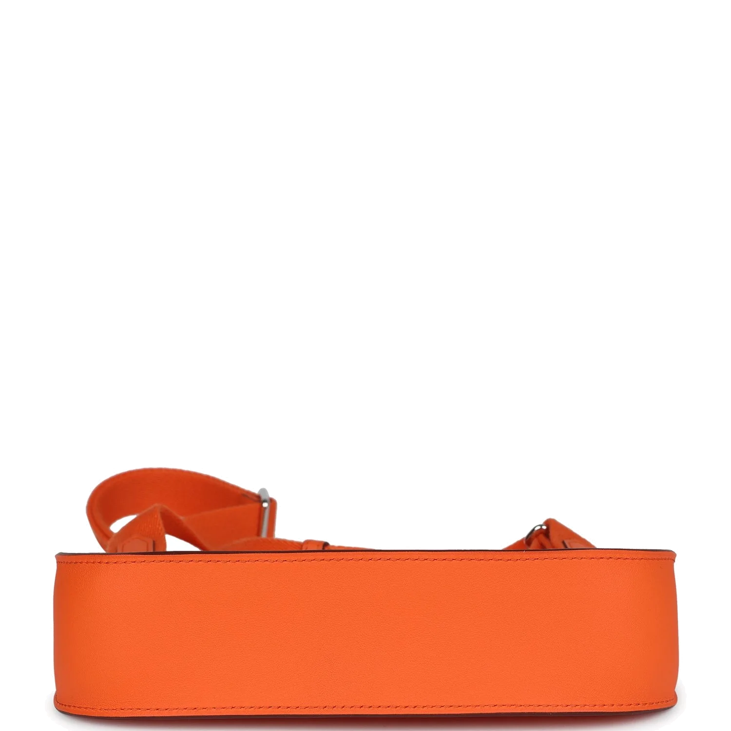 Hermes Mini Jypsiere Orange Minium Swift Palladium Hardware — фото 8