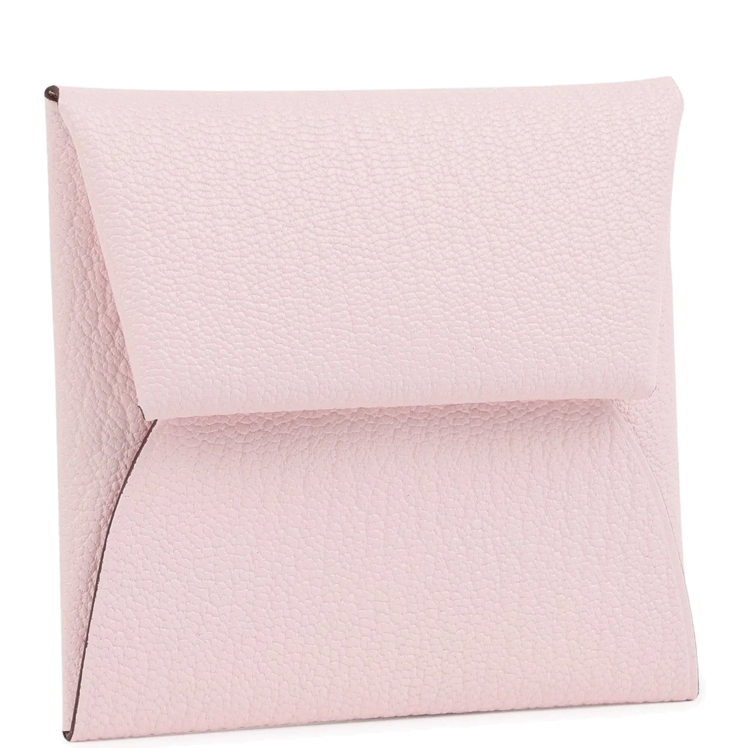 Hermes Bastia Change Purse Rose Darling Chevre Mysore Palladium Hardware — фото 4