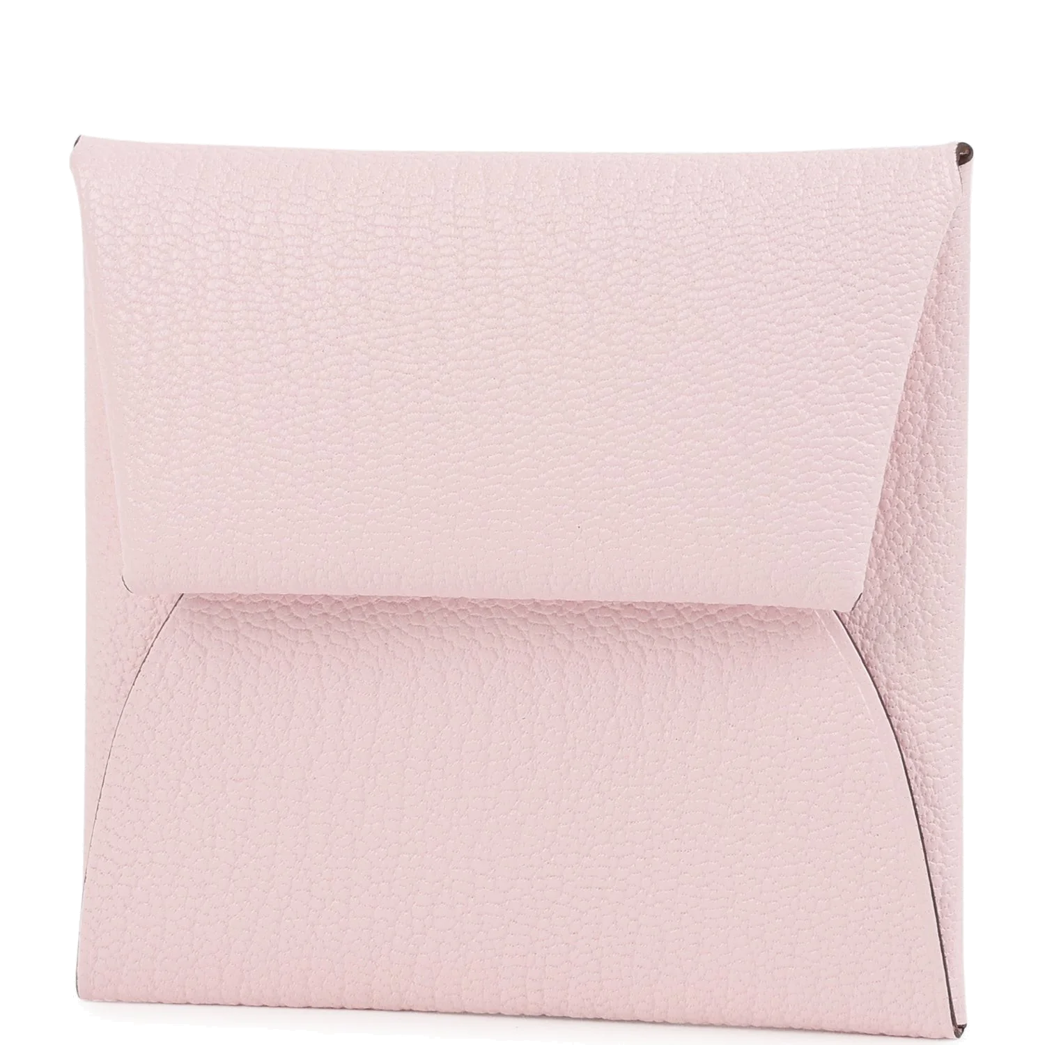 Hermes Bastia Change Purse Rose Darling Chevre Mysore Palladium Hardware — фото 5