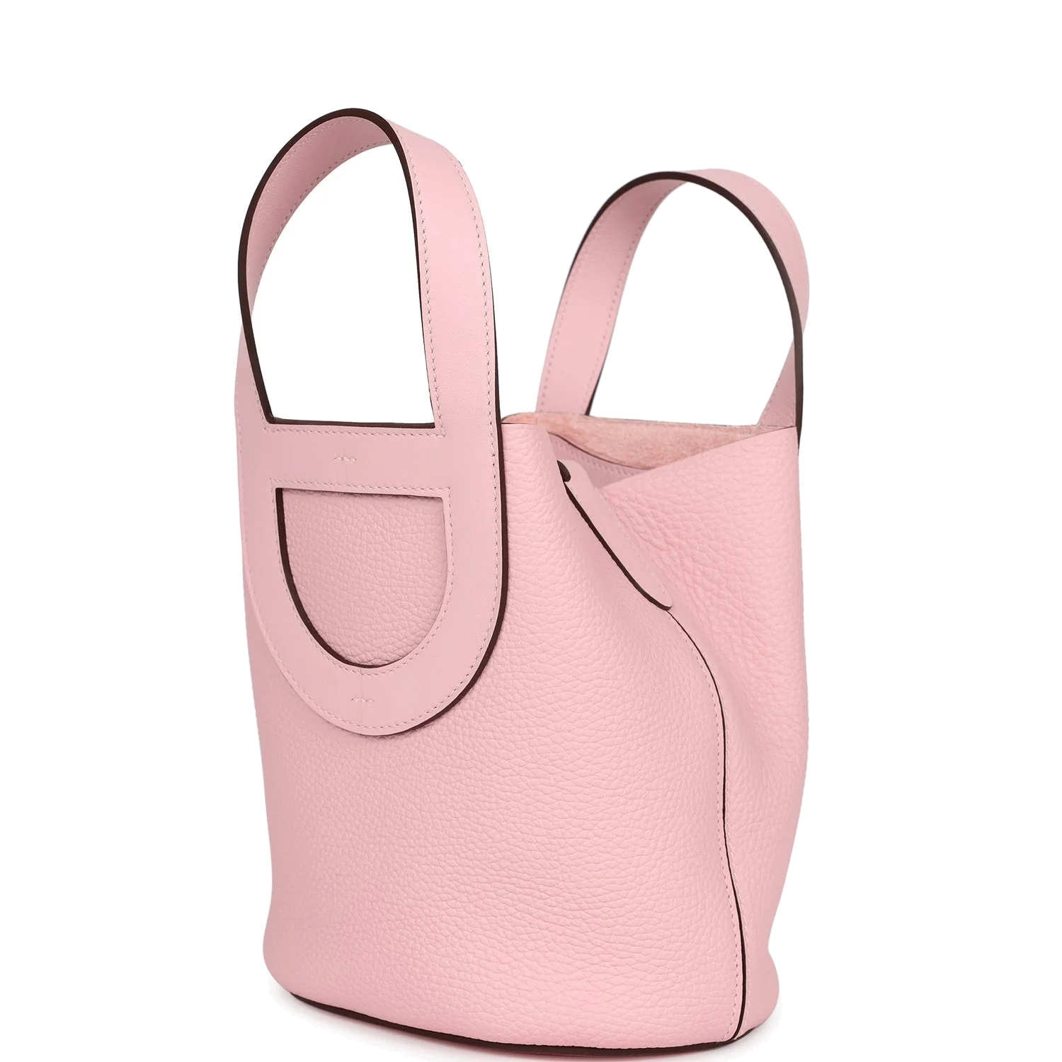 Hermes In-The-Loop 18 Rose Sakura Clemence and Swift Palladium Hardware — фото 6