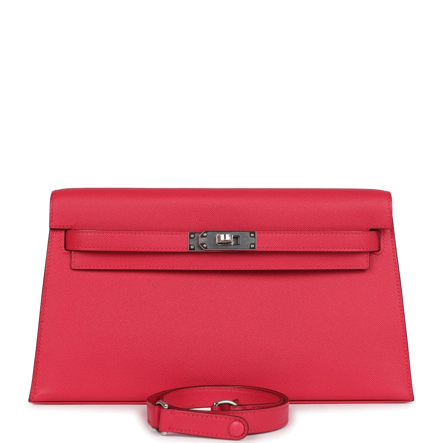 Hermes Kelly Elan Rose Extreme Madame Palladium Hardware — фото 2