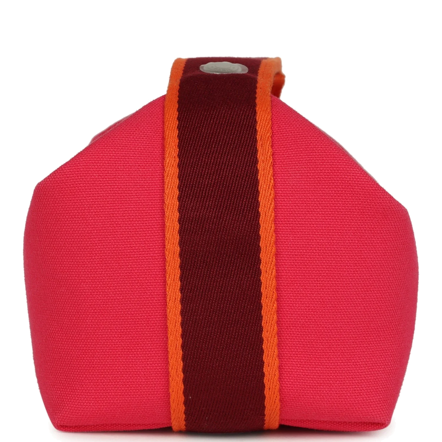 Hermes Bride A Brac Carre Case PM Hibiscus Canvas Palladium Hardware — фото 4