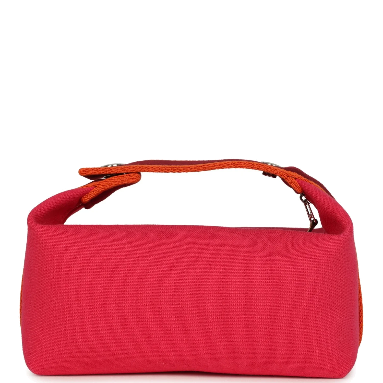 Hermes Bride A Brac Carre Case PM Hibiscus Canvas Palladium Hardware — фото 5