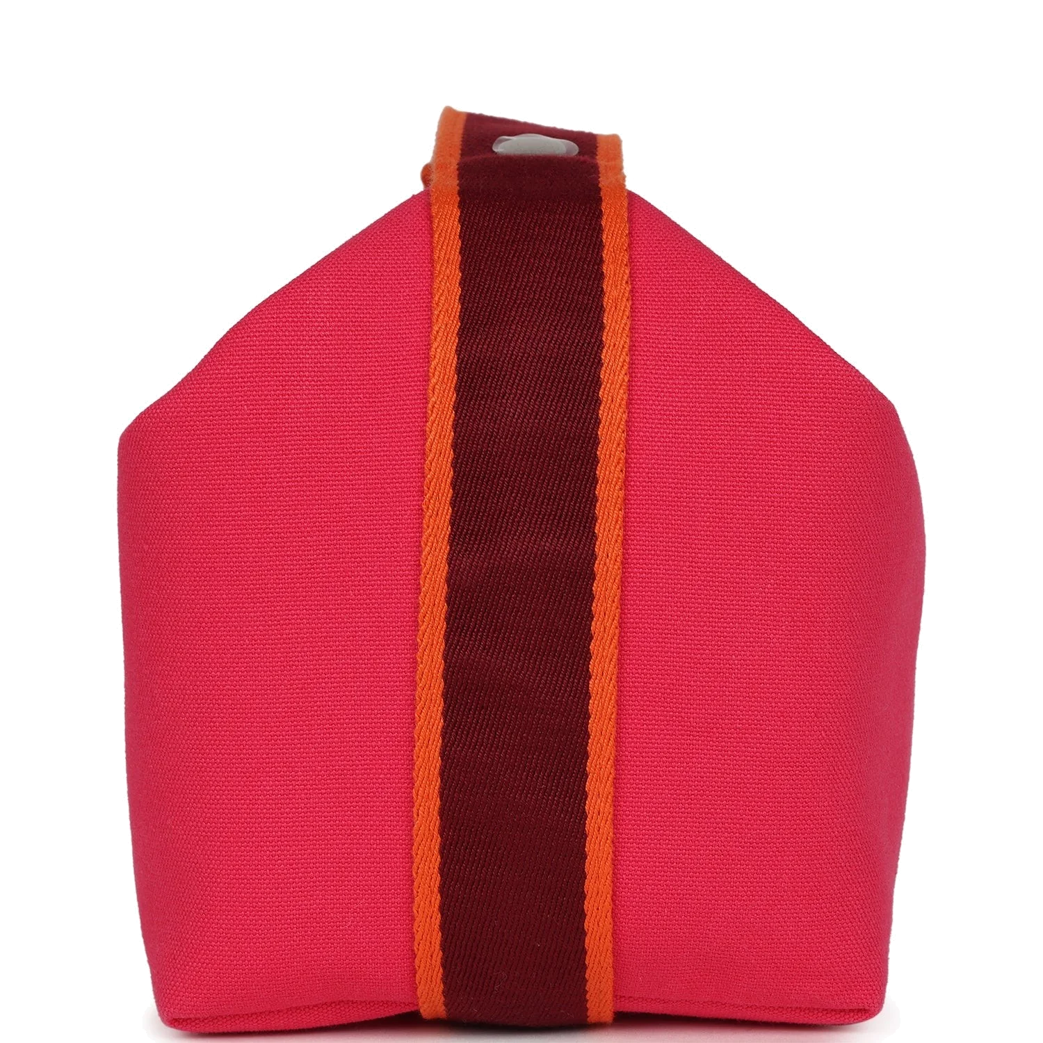Hermes Bride A Brac Carre Case GM Hibiscus Canvas Palladium Hardware — фото 4