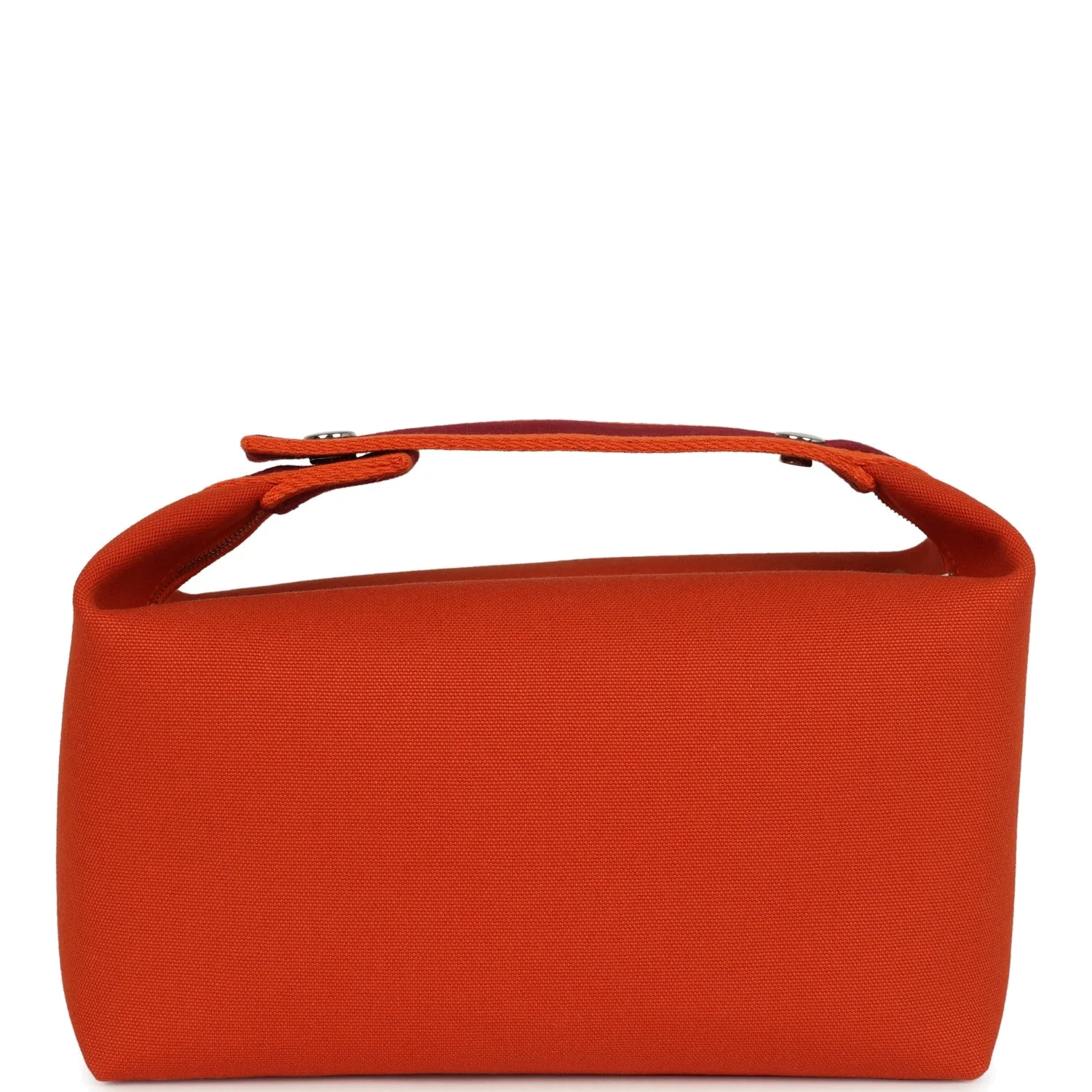 Hermes Bride A Brac GM Feu Canvas Palladium Hardware — фото 6