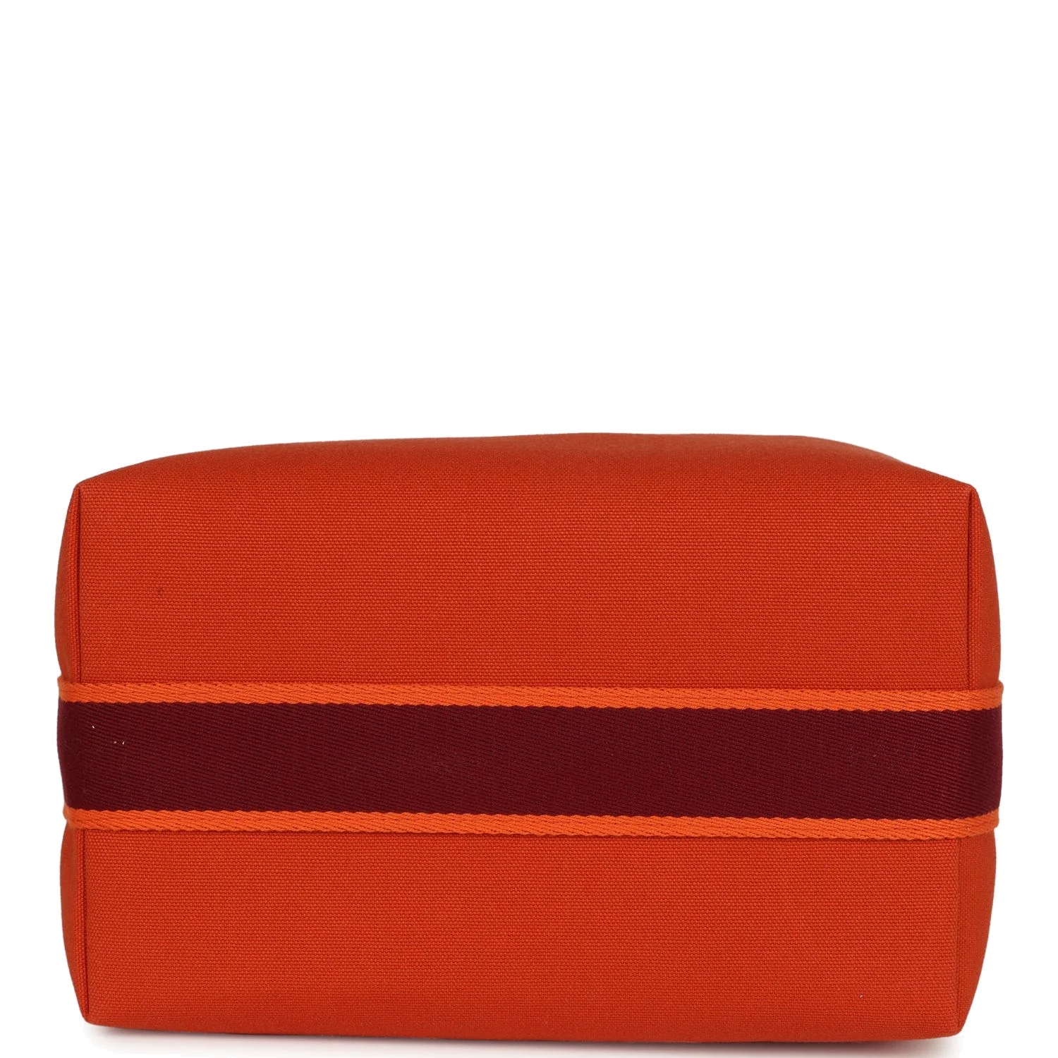 Hermes Bride A Brac GM Feu Canvas Palladium Hardware — фото 7
