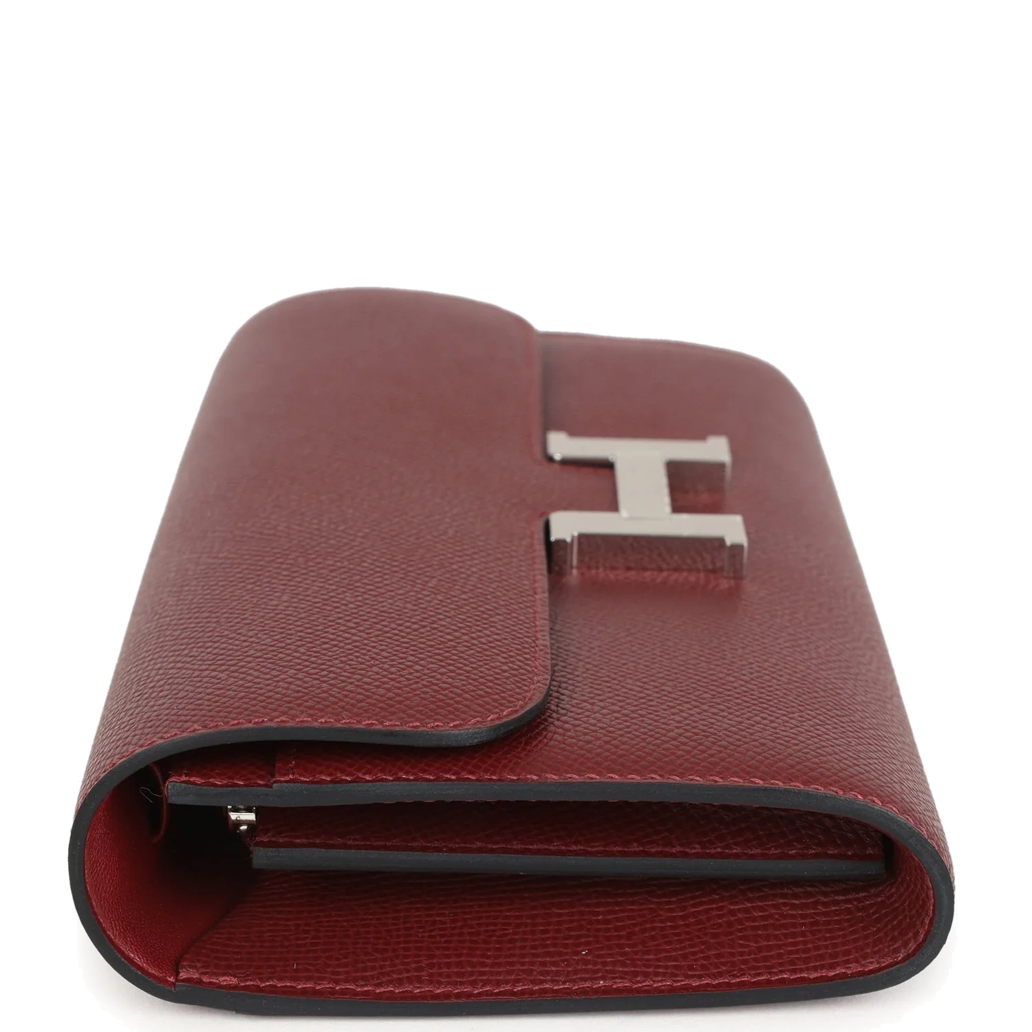 Hermes Constance Wallet To Go Rouge H Epsom Palladium Hardware — фото 4