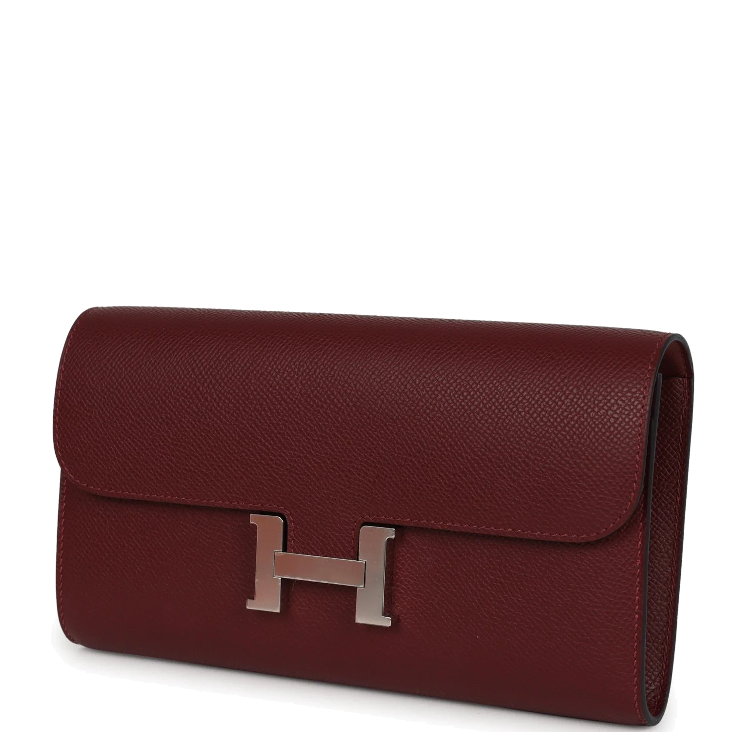 Hermes Constance Wallet To Go Rouge H Epsom Palladium Hardware — фото 6