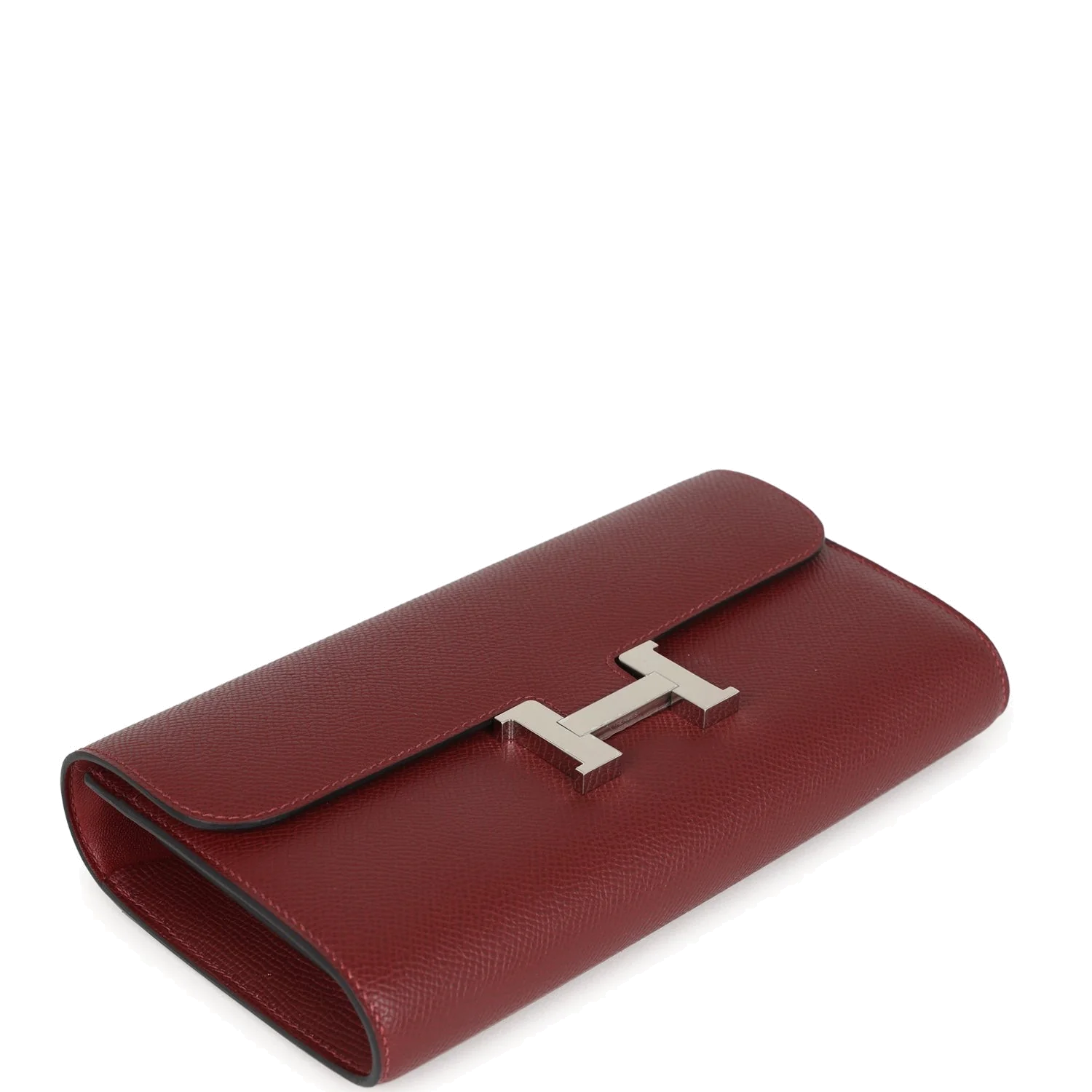 Hermes Constance Wallet To Go Rouge H Epsom Palladium Hardware — фото 7