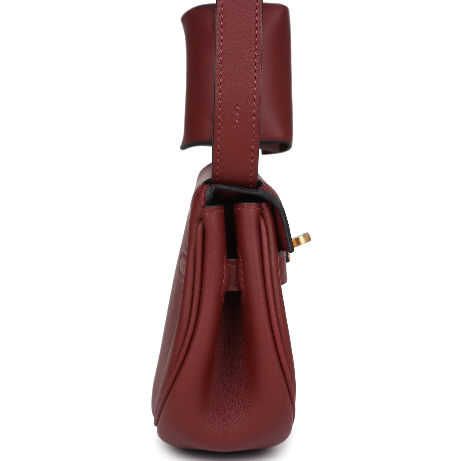 Hermes Kelly Moove Rouge H Swift Gold Hardware — фото 7