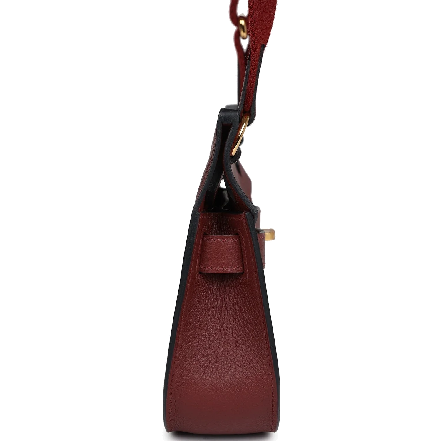 Hermes Jypsiere Mini Rouge H Evercolor Gold Hardware — фото 4