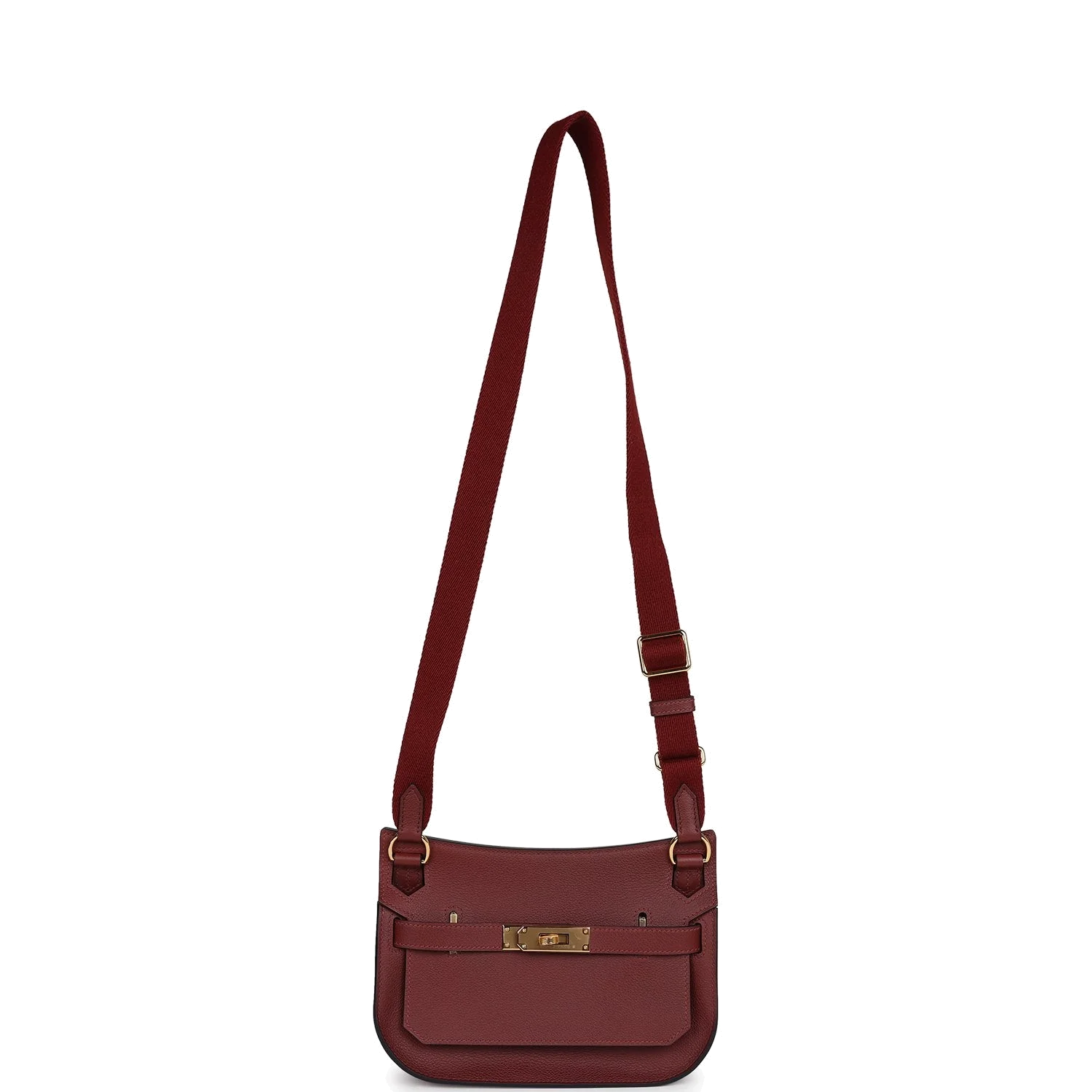 Hermes Jypsiere Mini Rouge H Evercolor Gold Hardware — фото 8