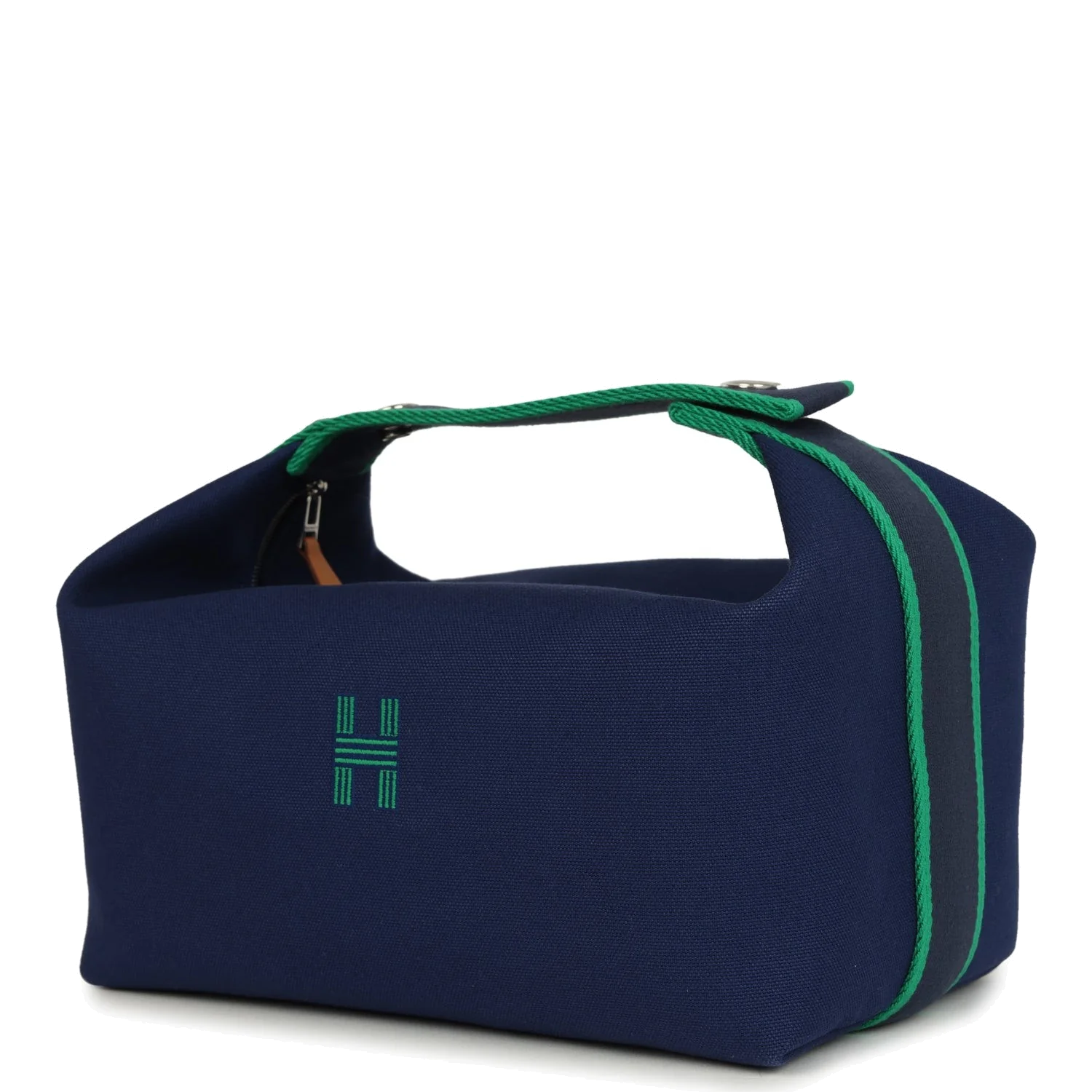 Hermes Bride-A-Brac GM Marine Canvas Palladium Hardware — фото 6