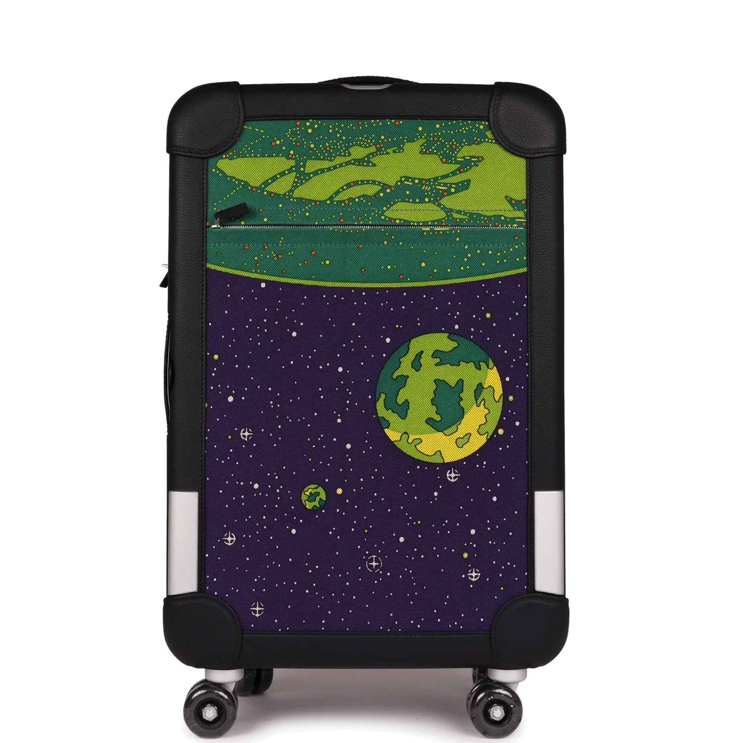 Hermes R.M.S. Odyssey Cabine 55 Rolling Suitcase Multicolor Canvas — фото 5