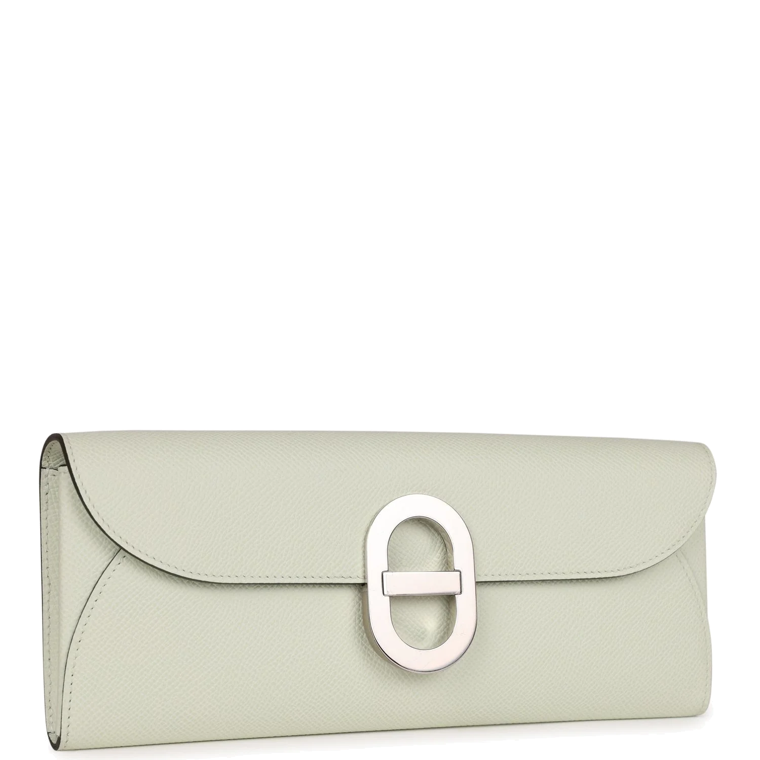 Hermes Chaine d'Ancre Wallet to Go Vert Fizz Epsom Palladium Hardware — фото 3