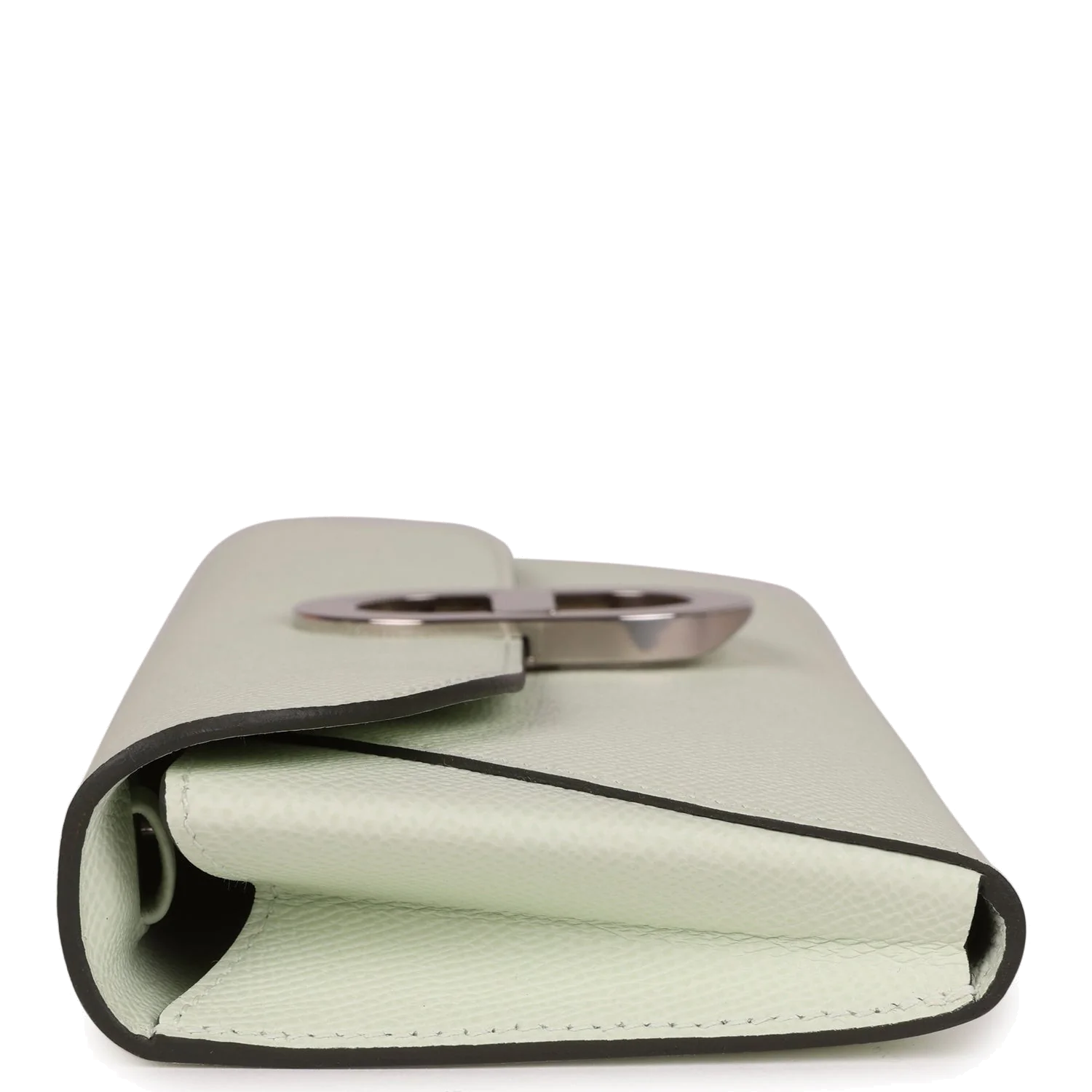Hermes Chaine d'Ancre Wallet to Go Vert Fizz Epsom Palladium Hardware — фото 4