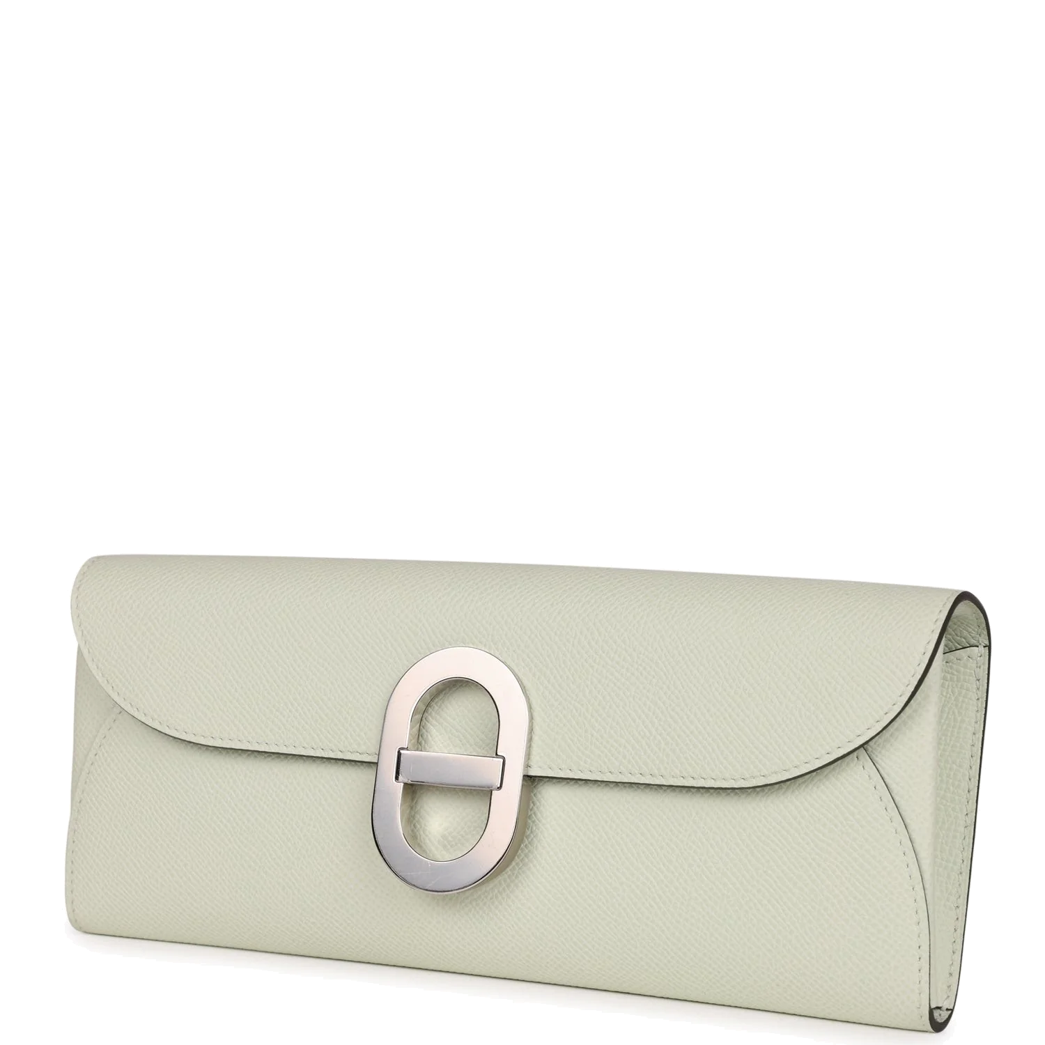 Hermes Chaine d'Ancre Wallet to Go Vert Fizz Epsom Palladium Hardware — фото 6
