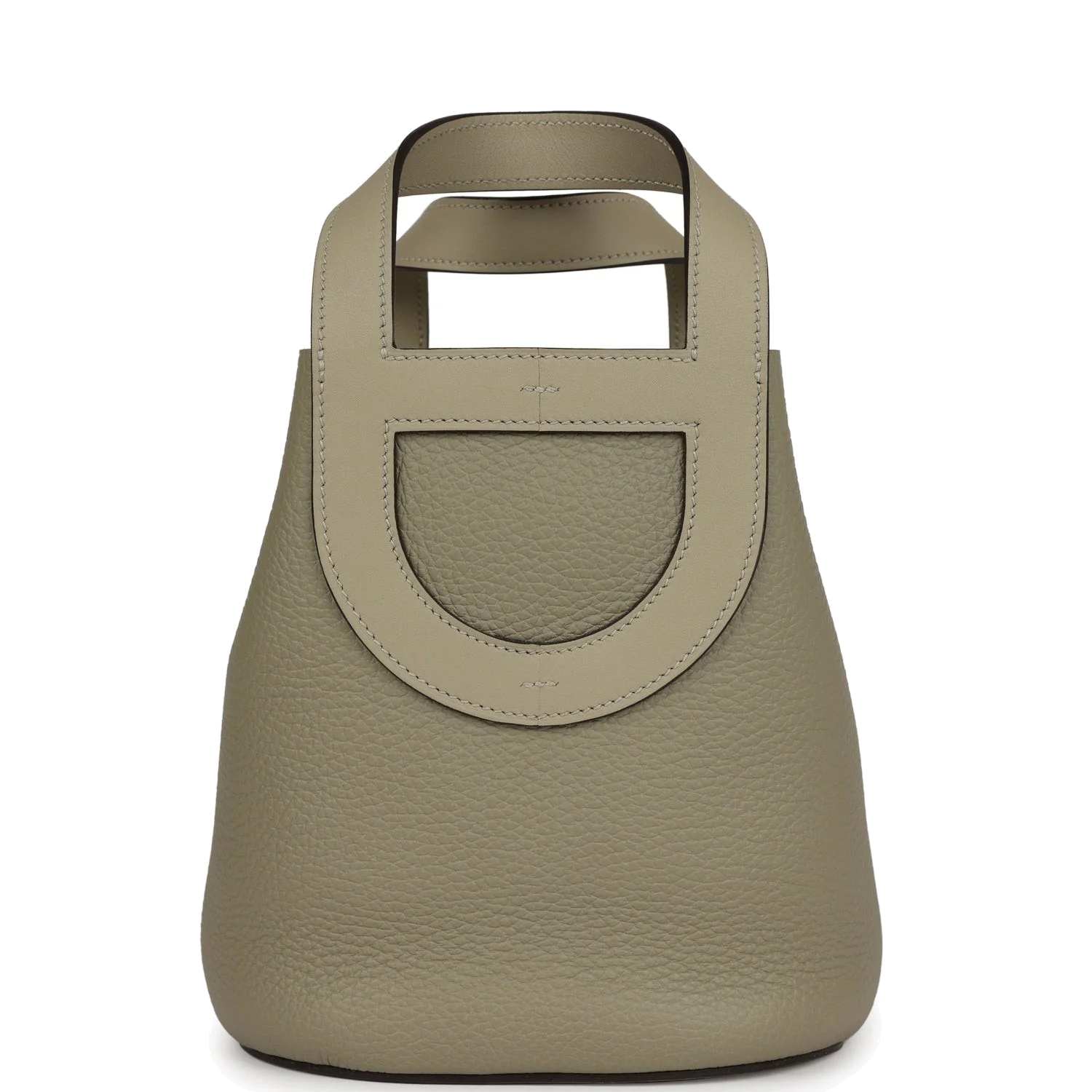 Hermes In-The-Loop 18 Sauge Clemence and Swift Gold Hardware