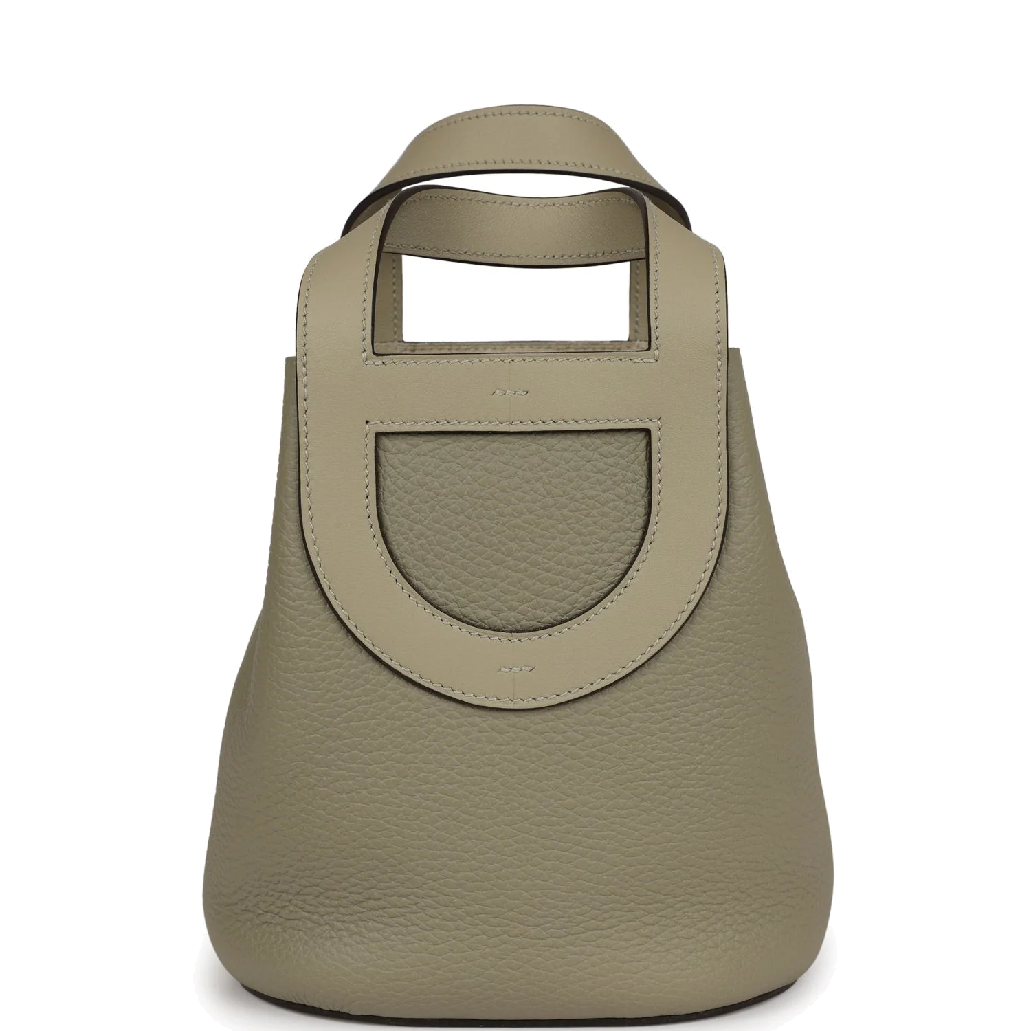 Hermes In-The-Loop 18 Sauge Clemence and Swift Gold Hardware — фото 5